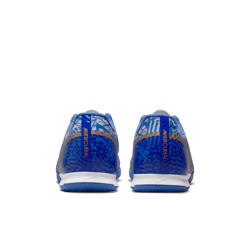 Nike Zoom Vapor 15 Academy CR7 Indoor - White-Metallic Copper (Pair - Back)