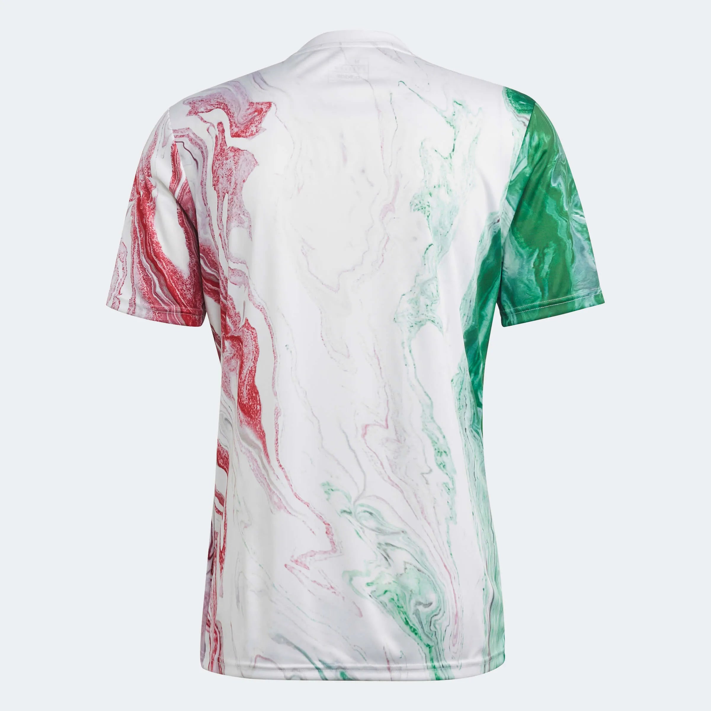 adidas 2023 Italy Pre-Match Jersey - Green-White-Red (Back)