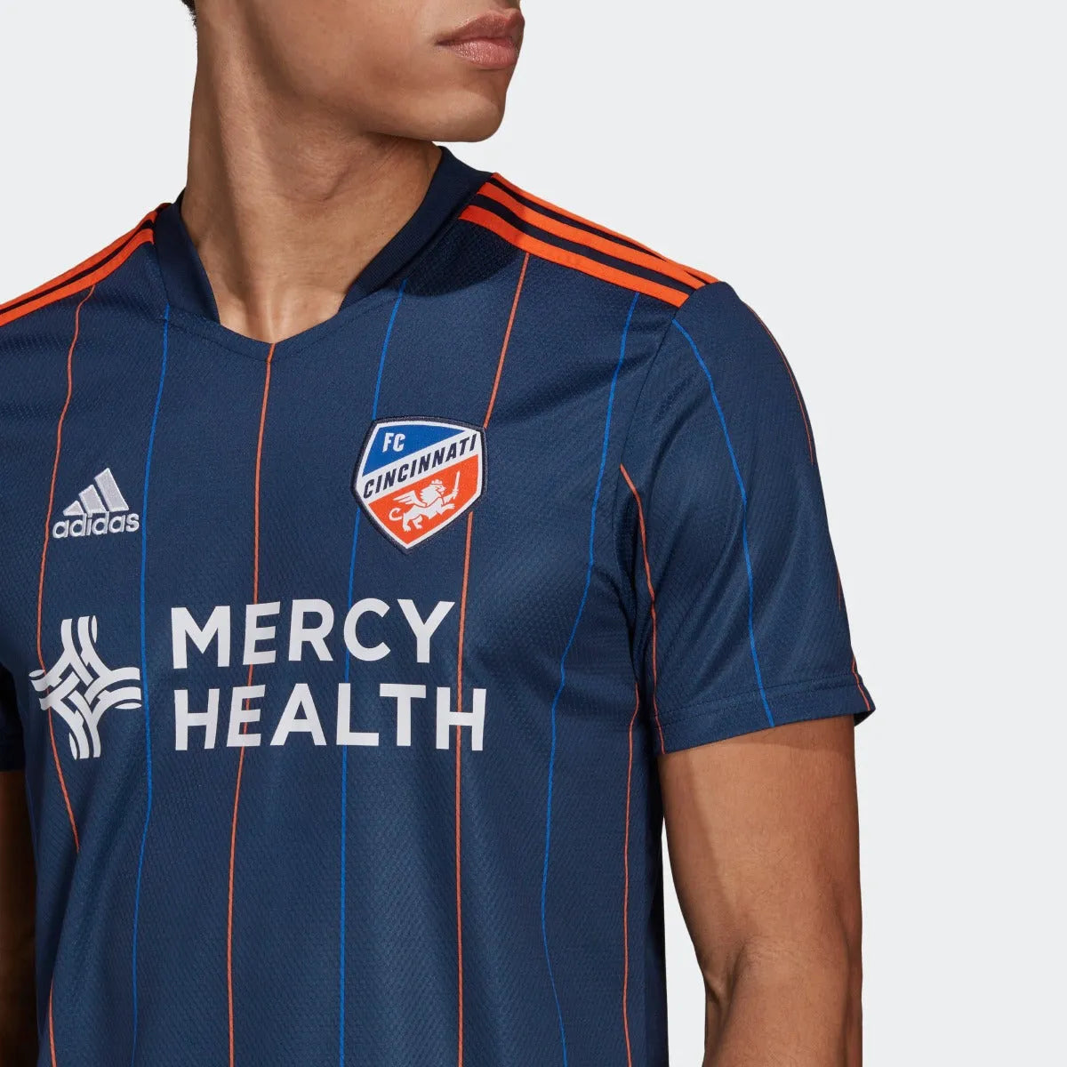 Adidas 2021-22 Cincinnati Home Jersey - Navy-Orange