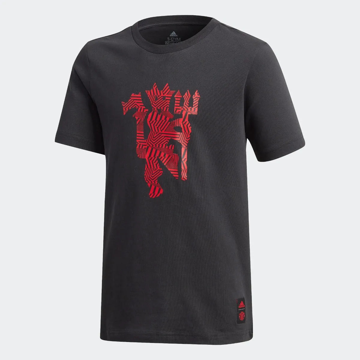 Adidas 2020-21 Manchester United KIDS Graphic Tee - Black-Red