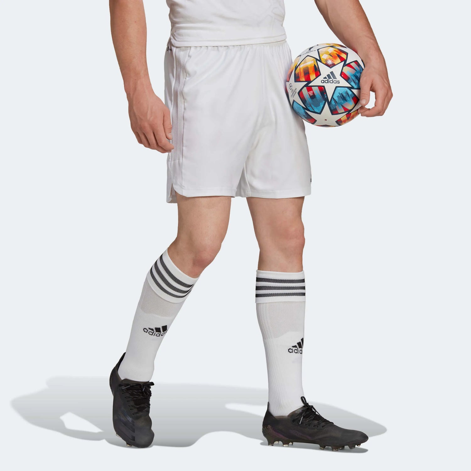 adidas Condivo 22 Match Day Shorts - White-White (Model - Side)