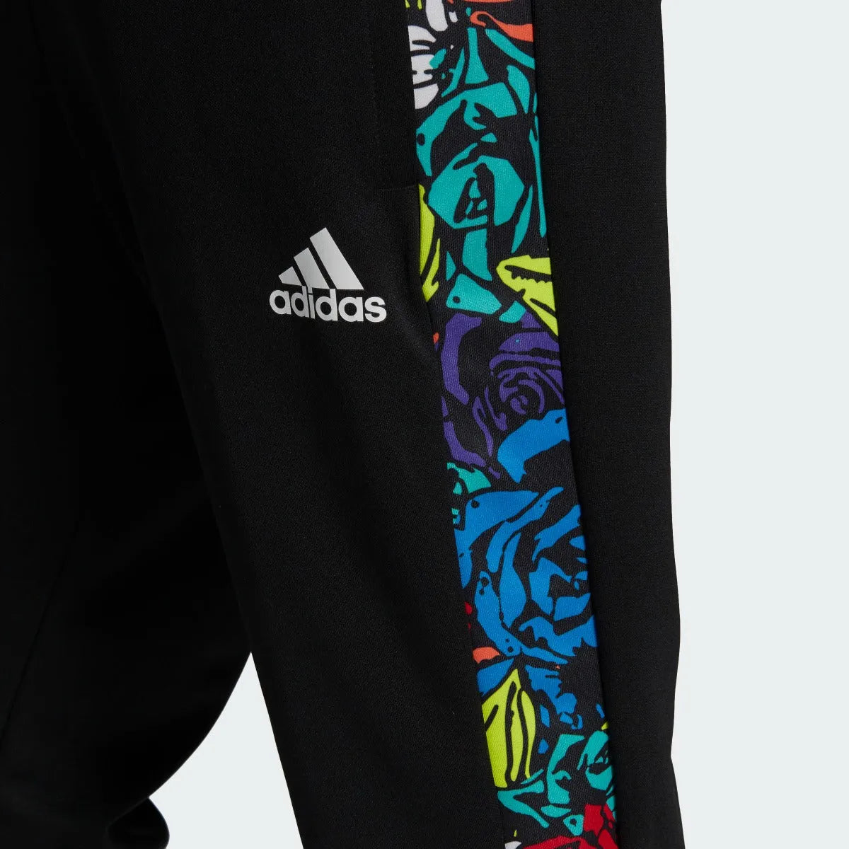adidas Tiro Pants FLW - Black-Multicolor (Detail 1)