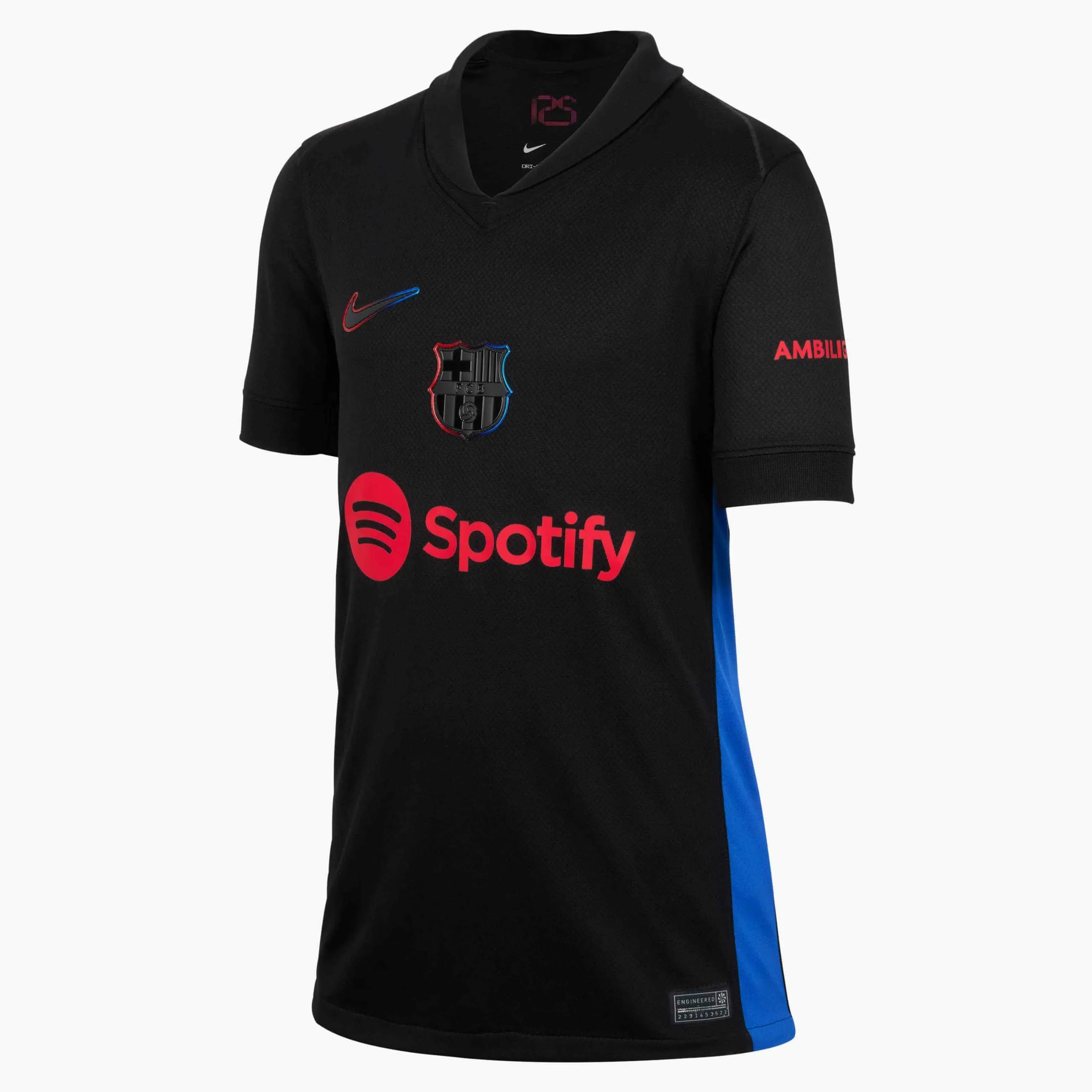 Nike 2024-25 Barcelona Youth Stadium Away Jersey (Front)