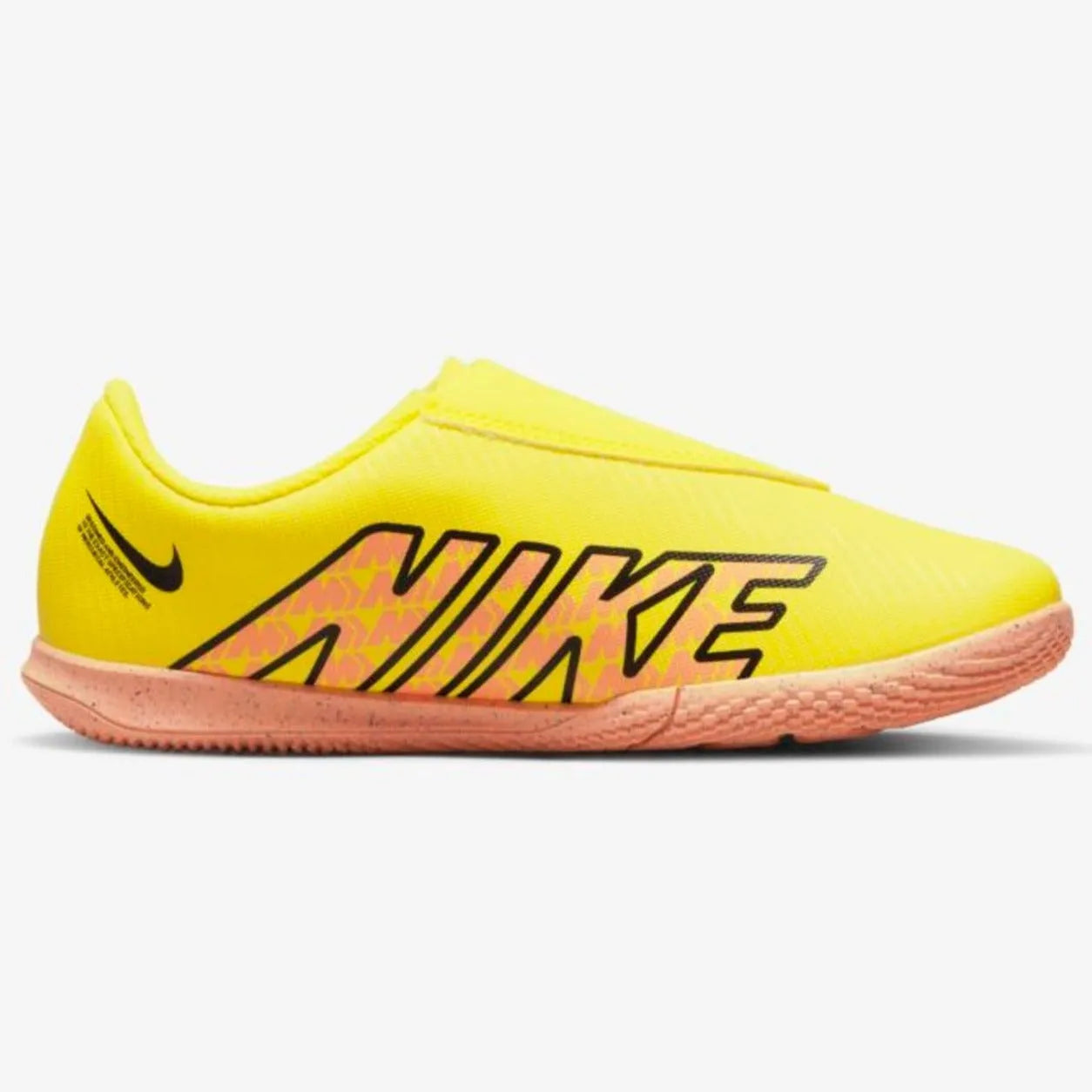 Nike Kids vapor 15 Club Indoor PS (V) - Yellow Strike-Sunset Glow (Side 2)