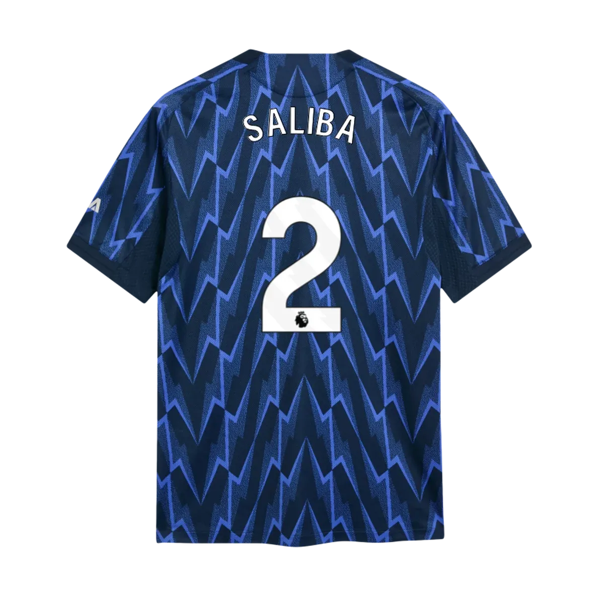 adidas 2025-26 Arsenal Men's Authentic Away Soccer Jersey (Saliba)