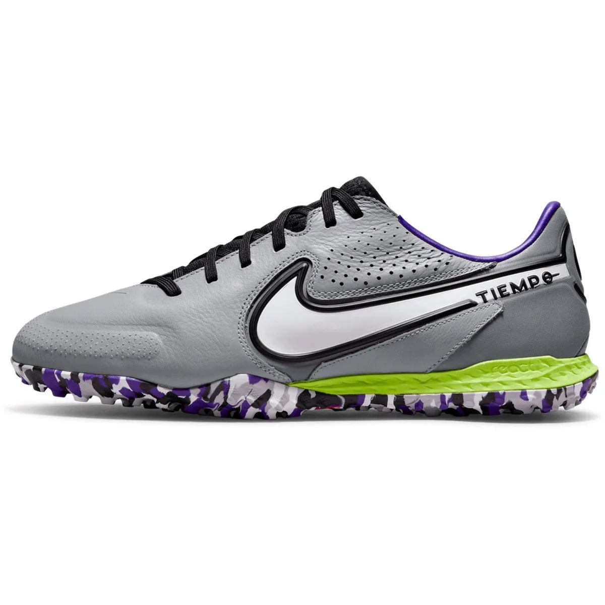Nike React Legend 9 Pro Turf - Grey-White (Side 1)