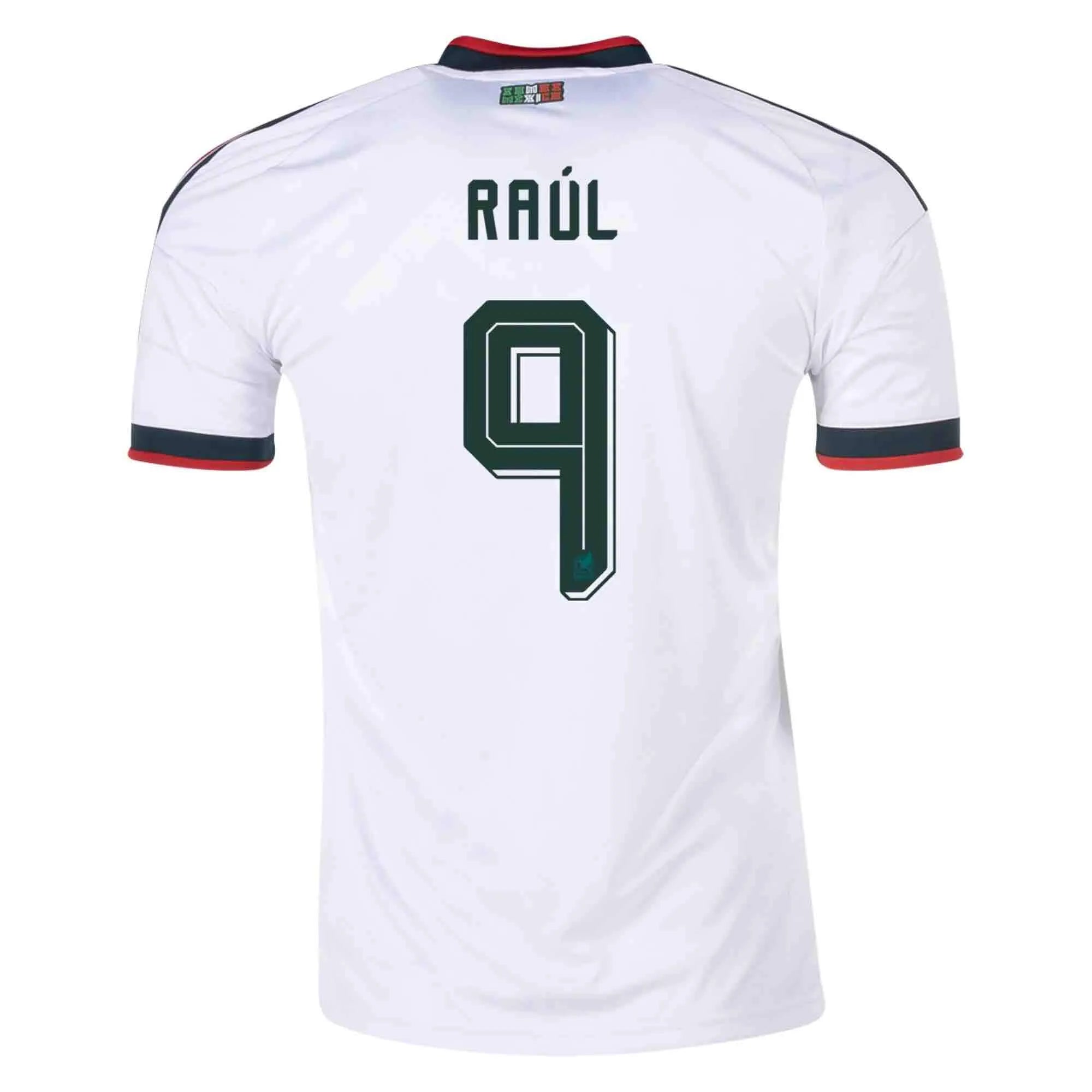 adidas 2026 Mexico Men's Stadium Away Soccer Jersey (Raul)