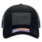 FI Collection Manchester City Signature Trucker Hat - Black (Front)