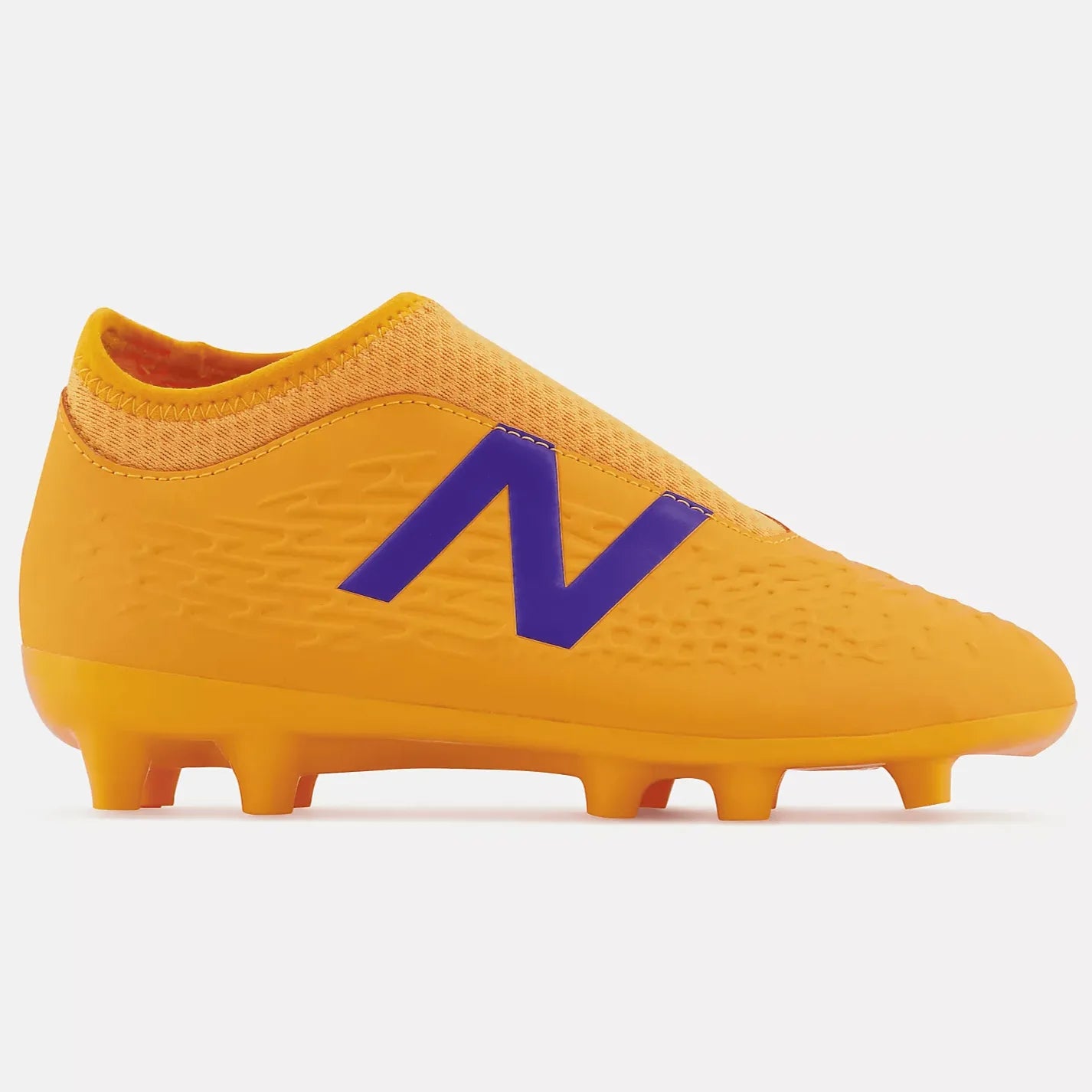 New Balance Jr Tekela V3+ Magique FG - Yellow Orange (Side 1)