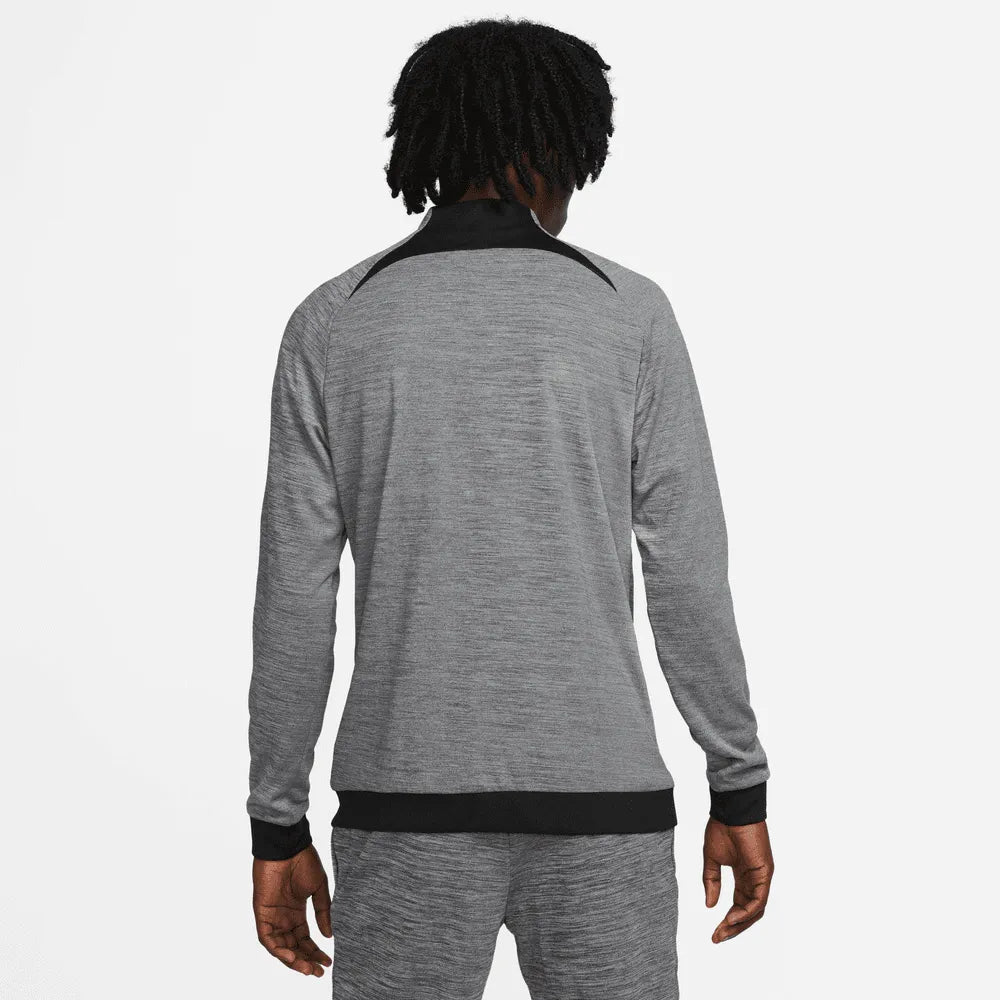 Nike Dri-Fit Academy Football Track Jacket - Black-Sunset Glow (Model - Back)