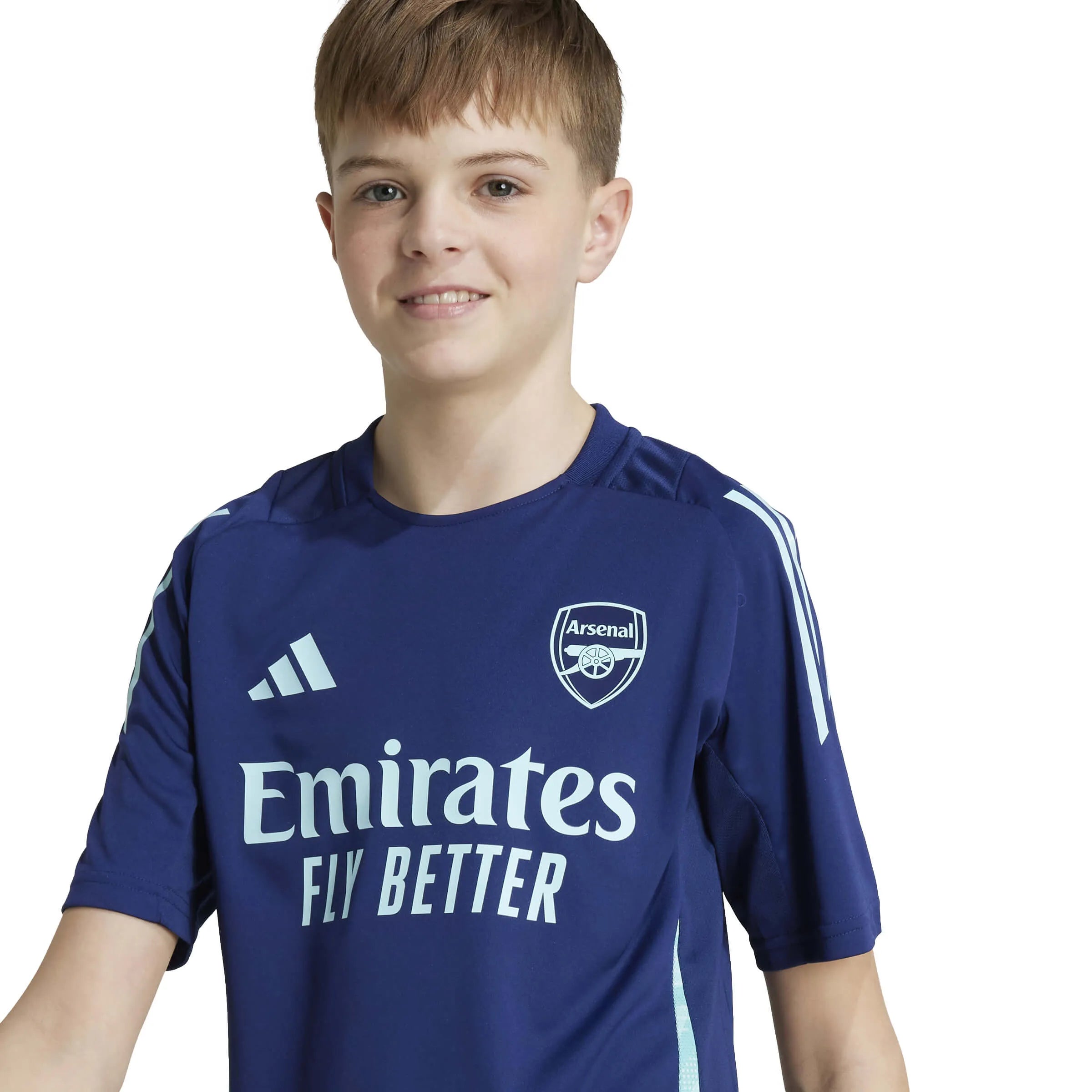 adidas 2024-25 Arsenal Youth Training Jersey (Detail 1)