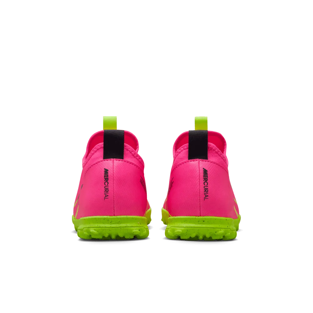 Nike Jr Zoom Vapor 15 Academy Turf - Luminous (SU23) (Pair - Back)