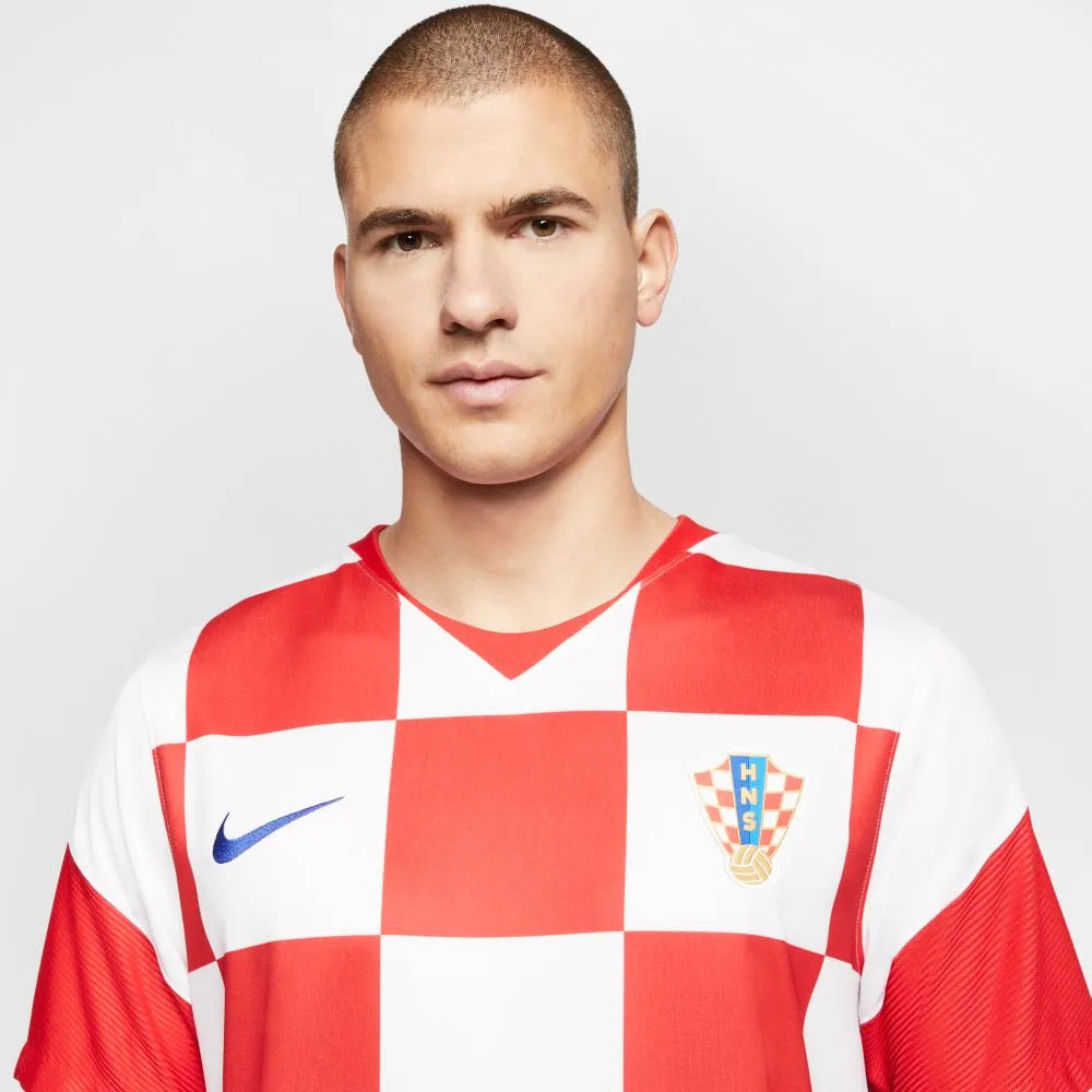 Nike 2020-21 Croatia Home Jersey - White-Red