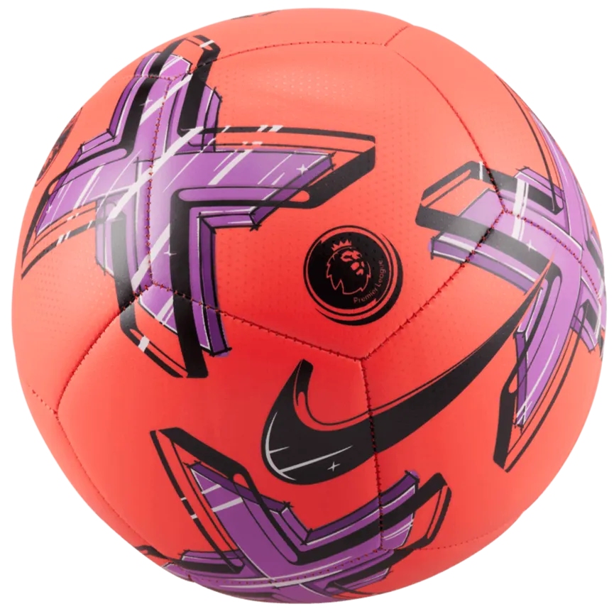 Nike 2022-23 EPL Pitch Ball - Crimson-Purple (Front)