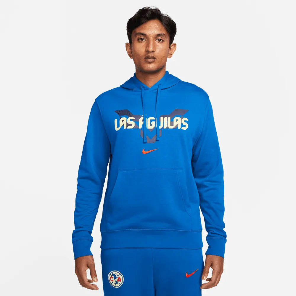 Nike 2023-24 Club America  Men's Fleece PO Hoodie (Model - Front)