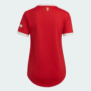 Adidas 2021-22 Manchester United Women Home Jersey - Red (Back)