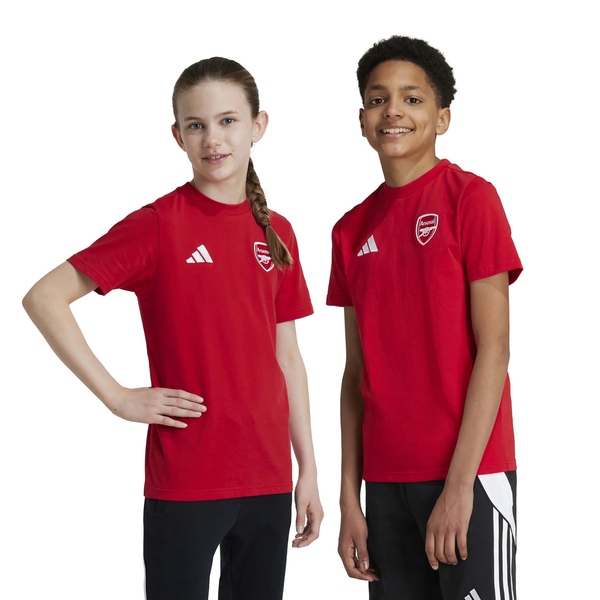 adidas 2024-25 Arsenal Youth Tee (Models - Front)