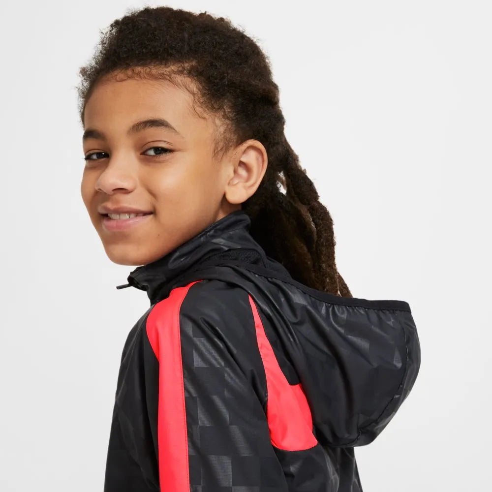 Nike 2020-21 Liverpool Youth AWF Lite Jacket - Black-Crimson