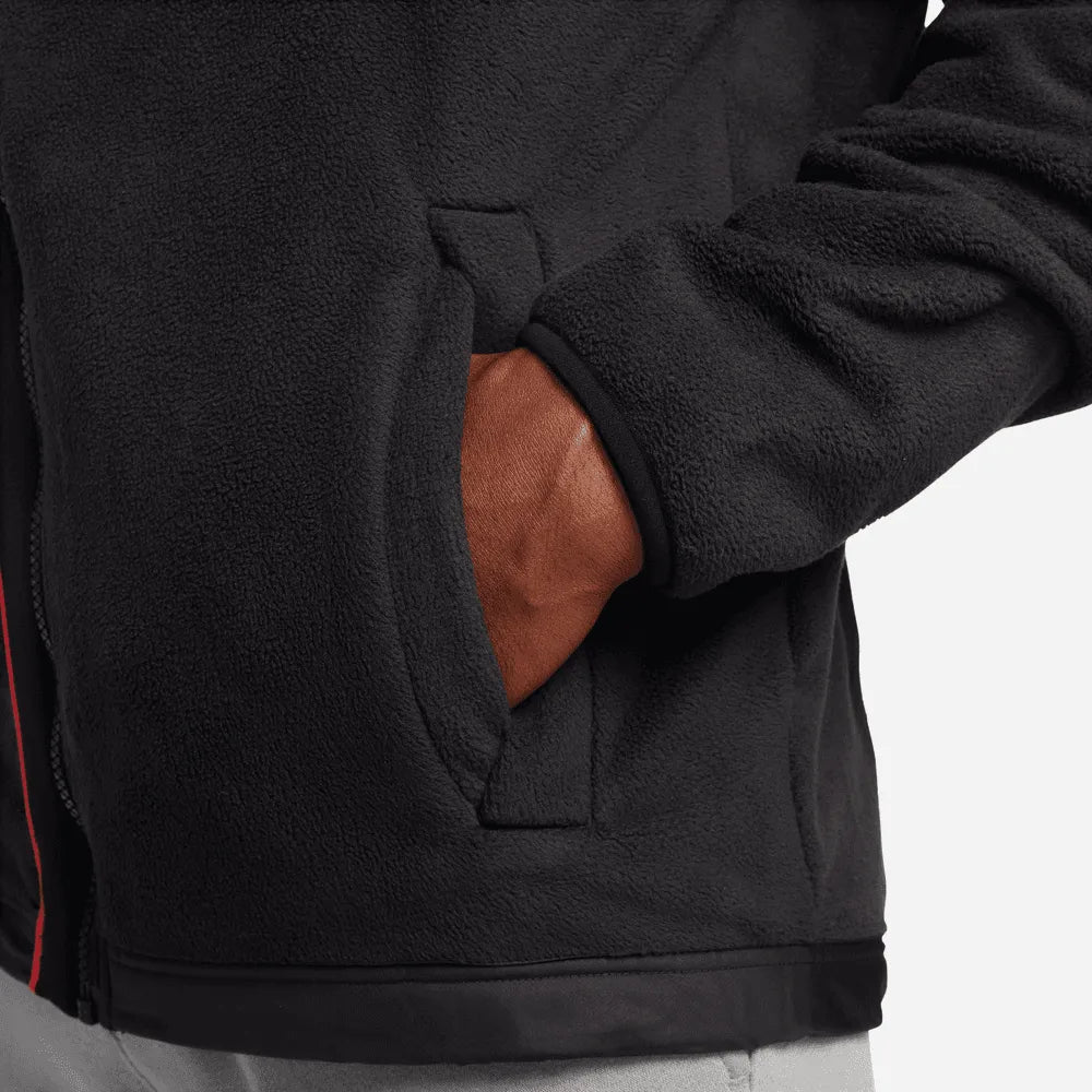 Nike 2022-23 Liverpool Winterized AWF Jacket - Black-Red (Detail 4)