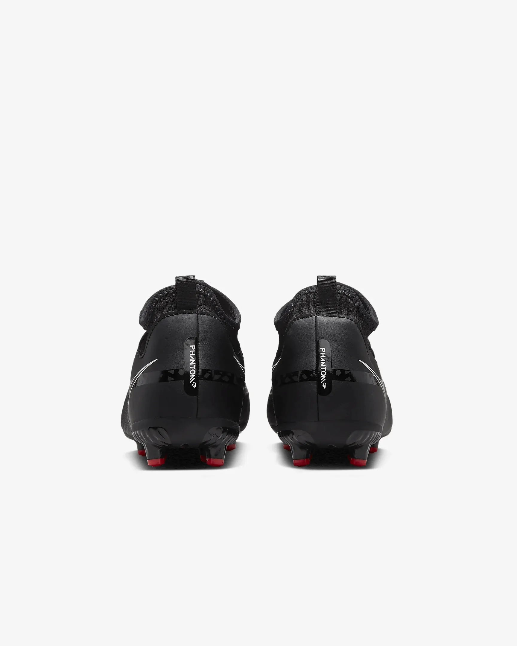 Nike Jr Phantom GT2 Academy DF FGMG - Black-Smoke Grey (Pair - Back)