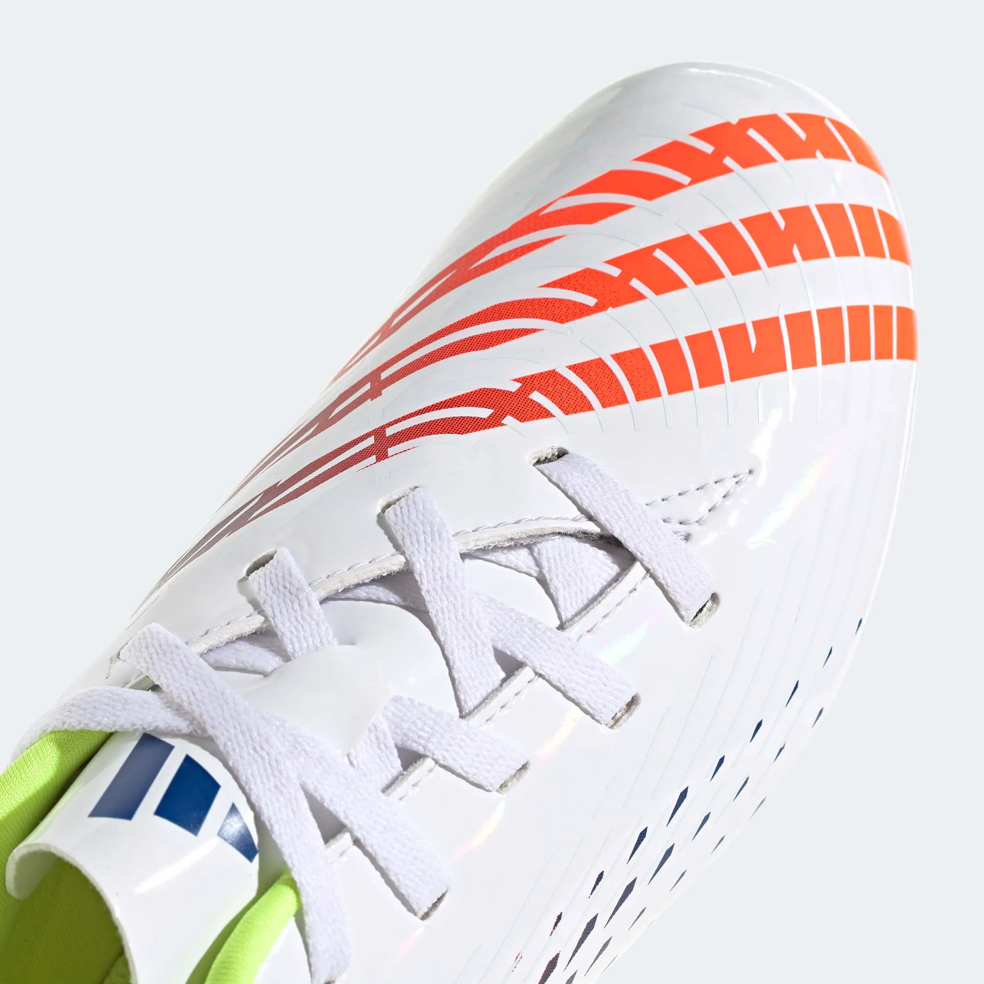 adidas Kids Predator Edge.4 FxG J - White-Yellow-Blue (Detail 1)