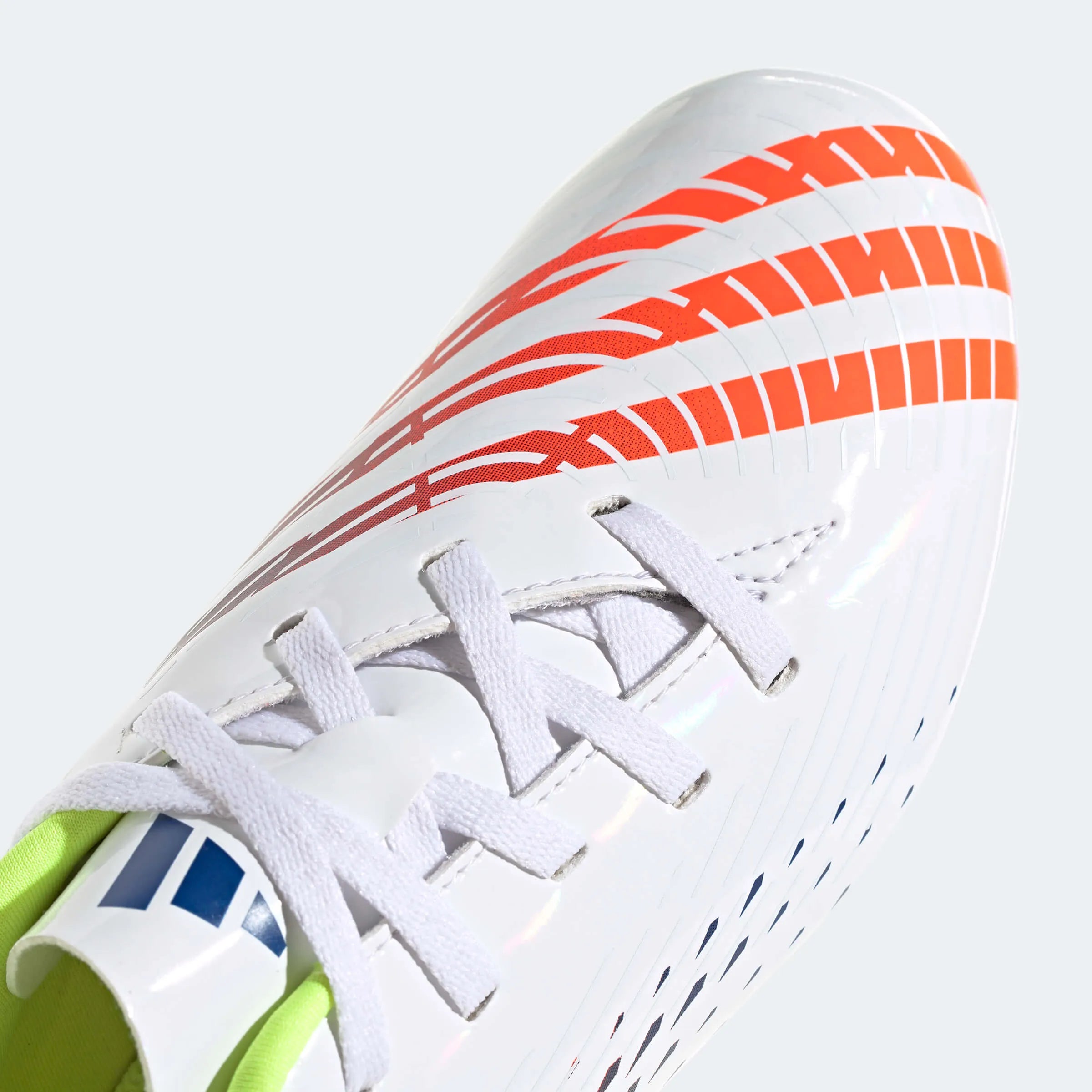 adidas Kids Predator Edge.4 FxG J - White-Yellow-Blue (Detail 1)