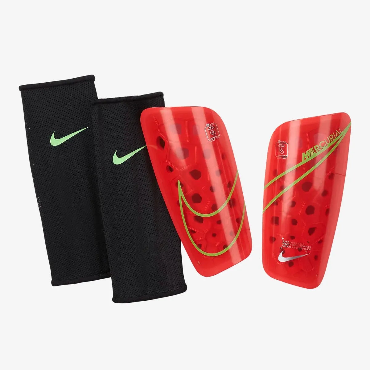 Nike Mercurial Lite Shin Guard - Crimson-Green