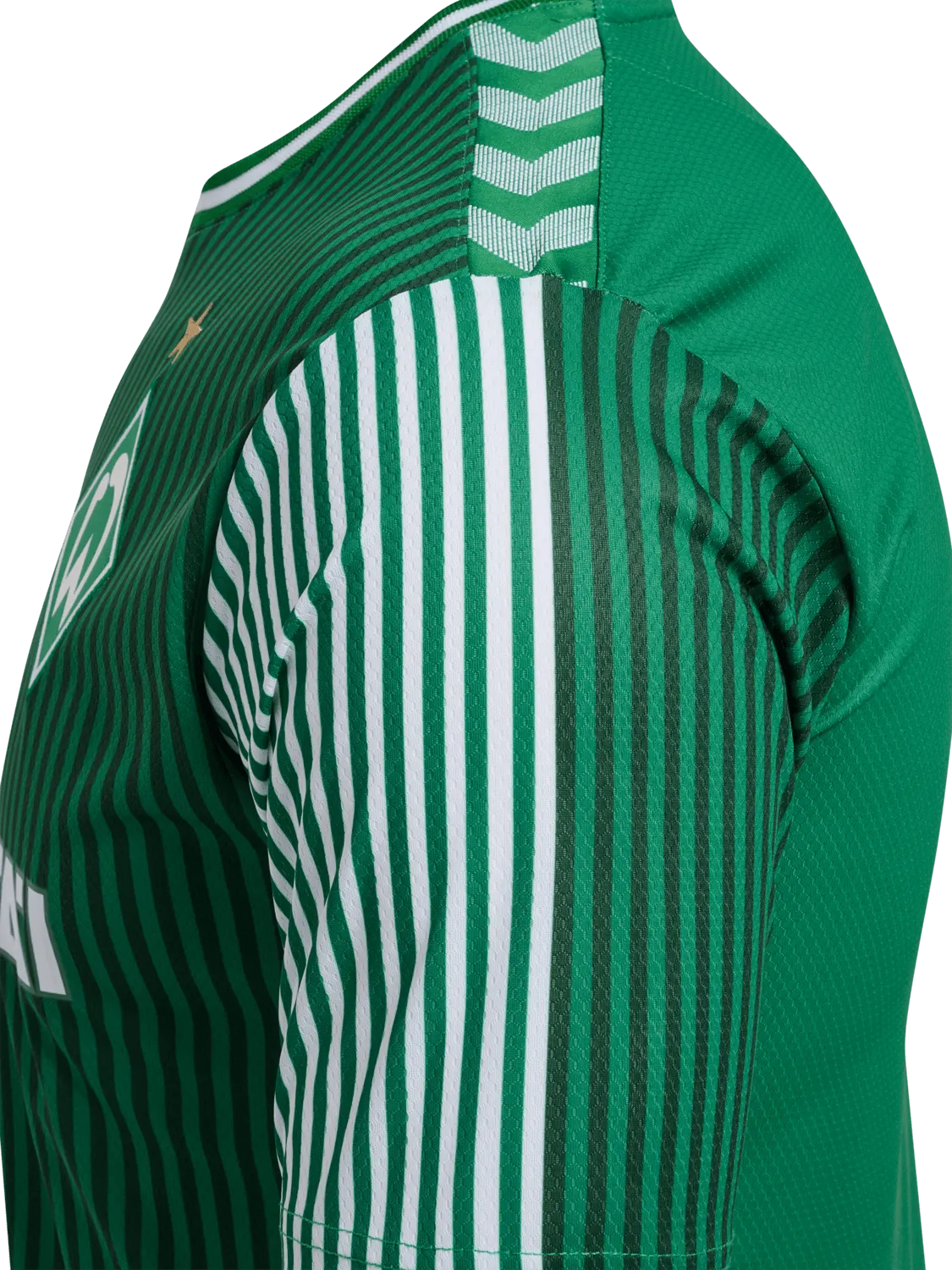 Hummel 2023-24 SV Werder Bremer Men's Stadium Home Jersey (Detail 1)