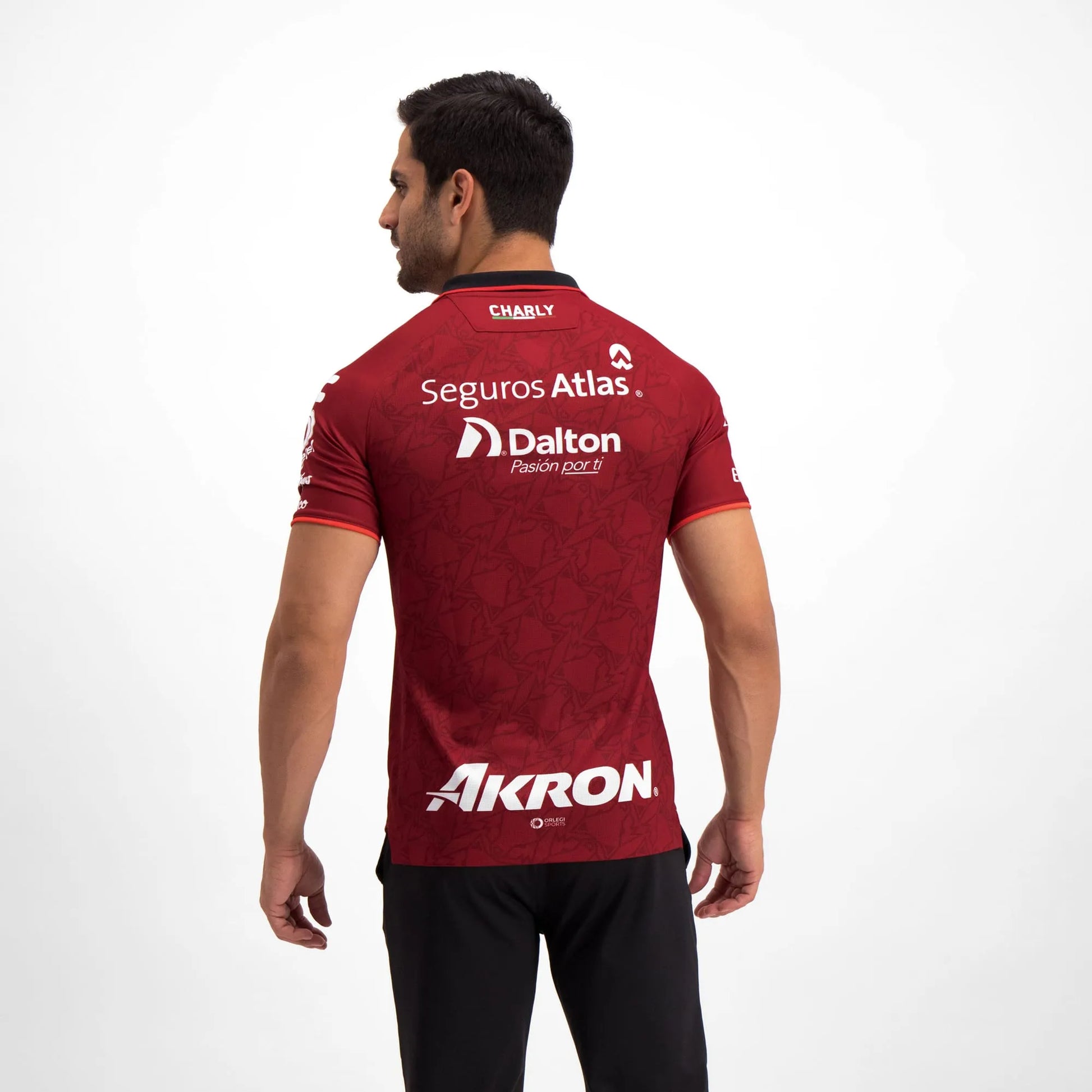 Charly 2023-24 Atlas Men's Stadium Away Jersey (Model - Back)
