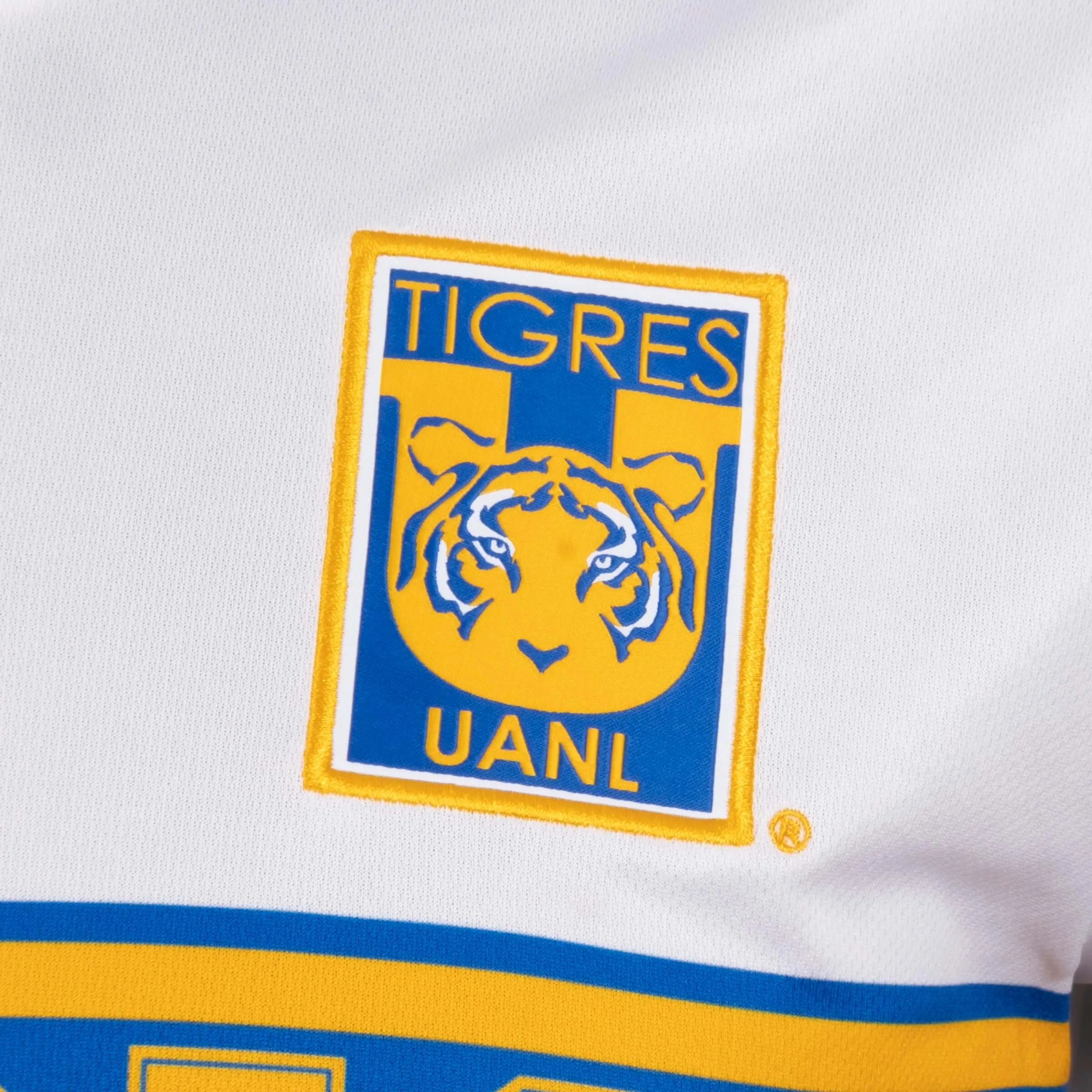 adidas 2023-24 Tigres Third Jersey - White (Detail 4)