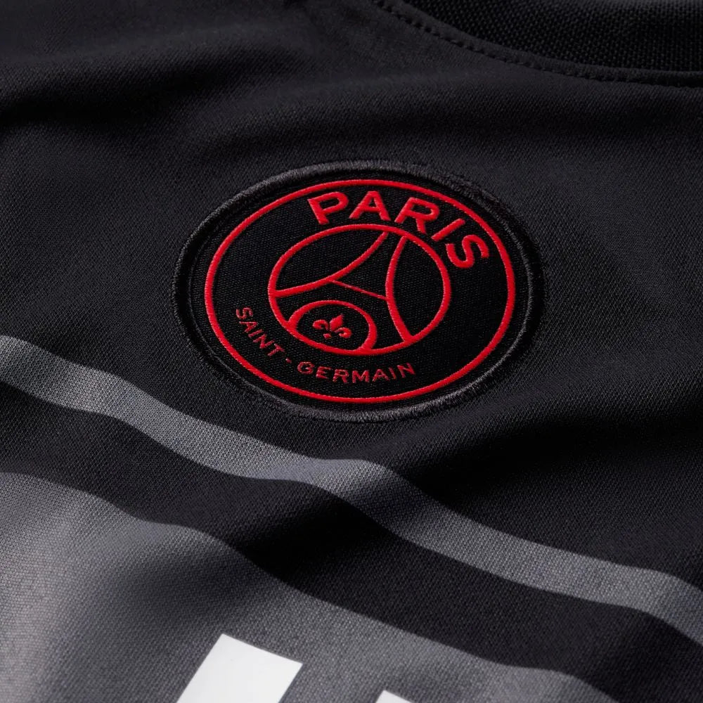 Nike 2021-22 PSG Women Third Jersey - Black-Grey (Detail 4)