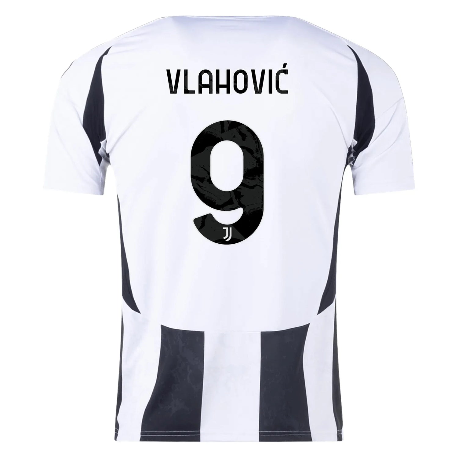adidas 2024-25 Juventus Men's Stadium Home Jersey (Vlahovic)