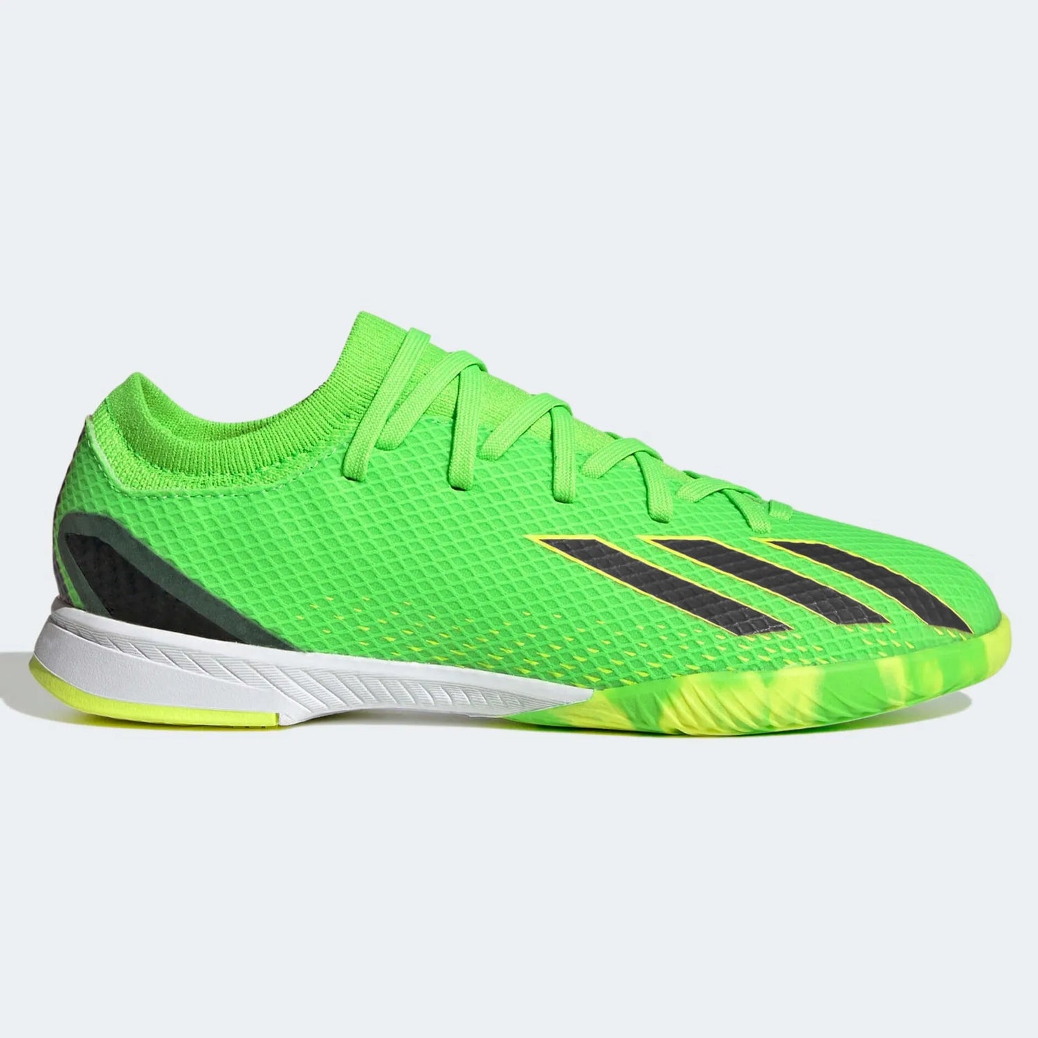 adidas JR X SpeedPortal .3 Indoor - Solar Green-Black (Side 1)
