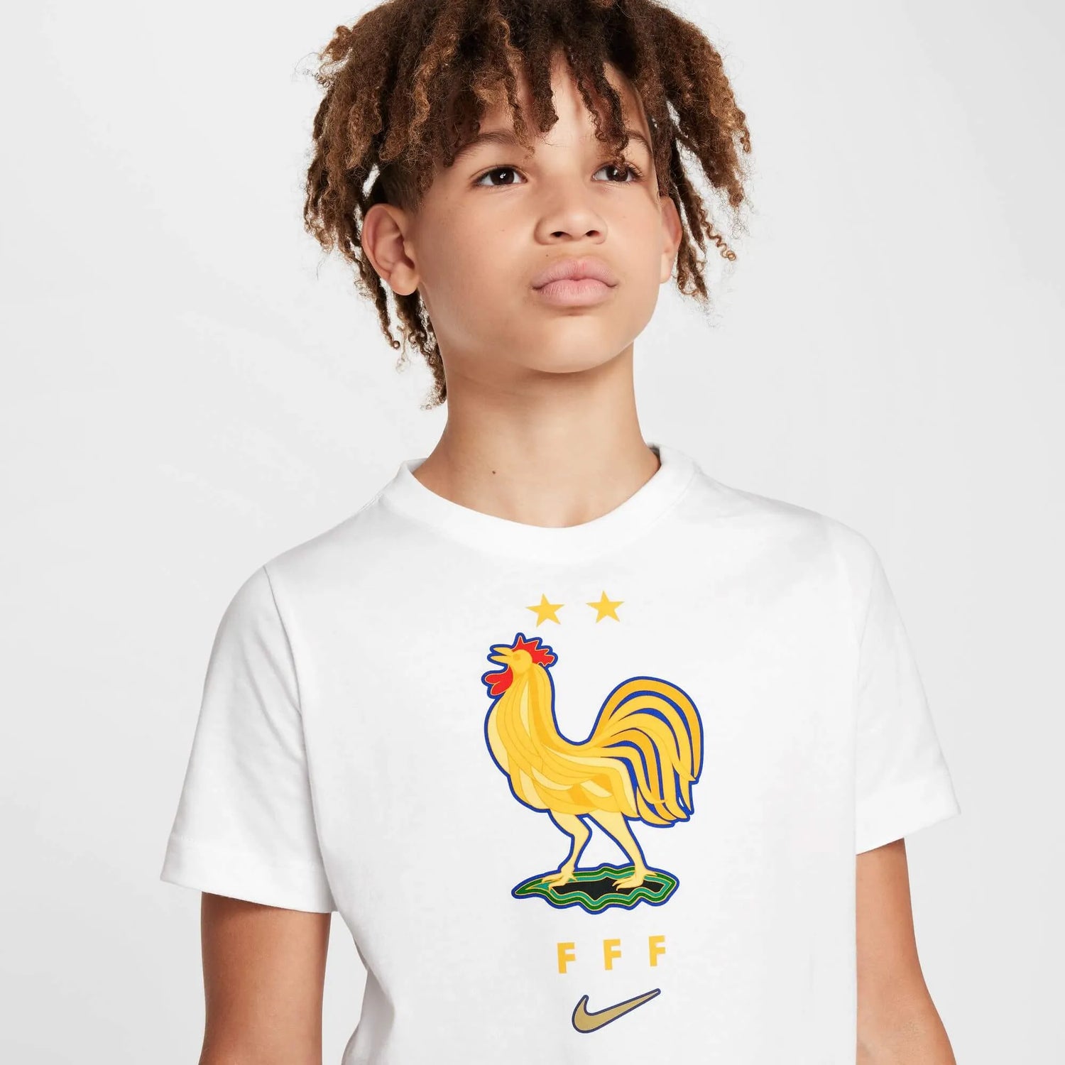 Nike 2024 25 France Youth Crest Tee
