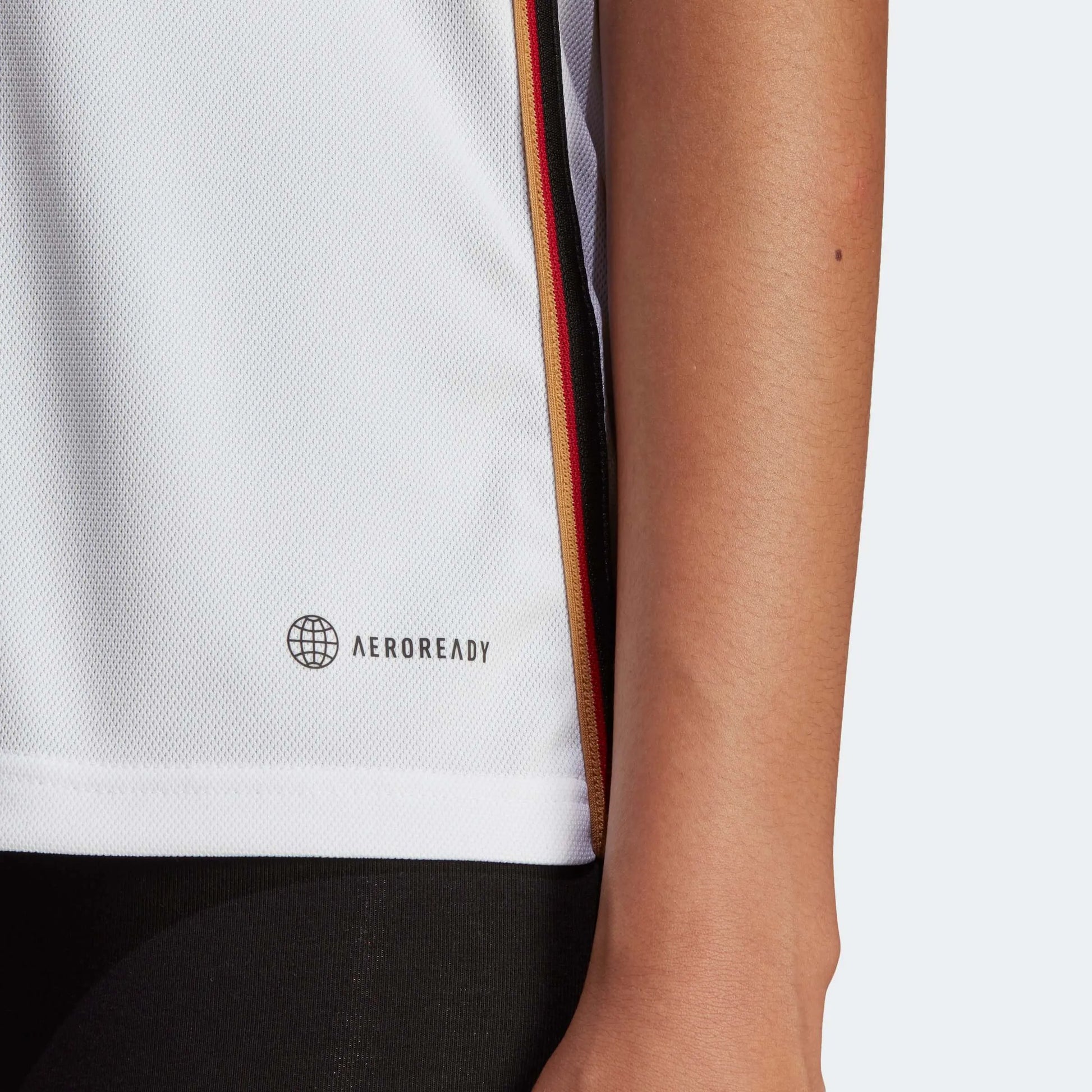 Adidas 2022-23 Germany Womens Home Jersey White-Black (Detail 3)