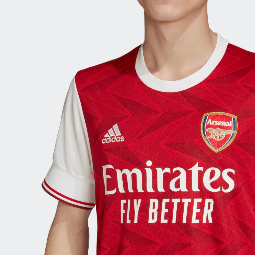 Adidas 2020-21 Arsenal Home Jersey - Red-White