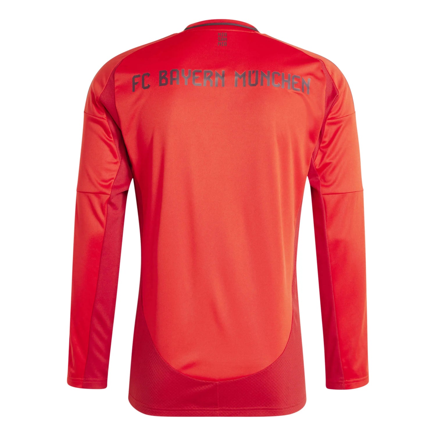 adidas 2024-25 Bayern Munich Men's Stadium Home Long-Sleeve Jersey (Back)