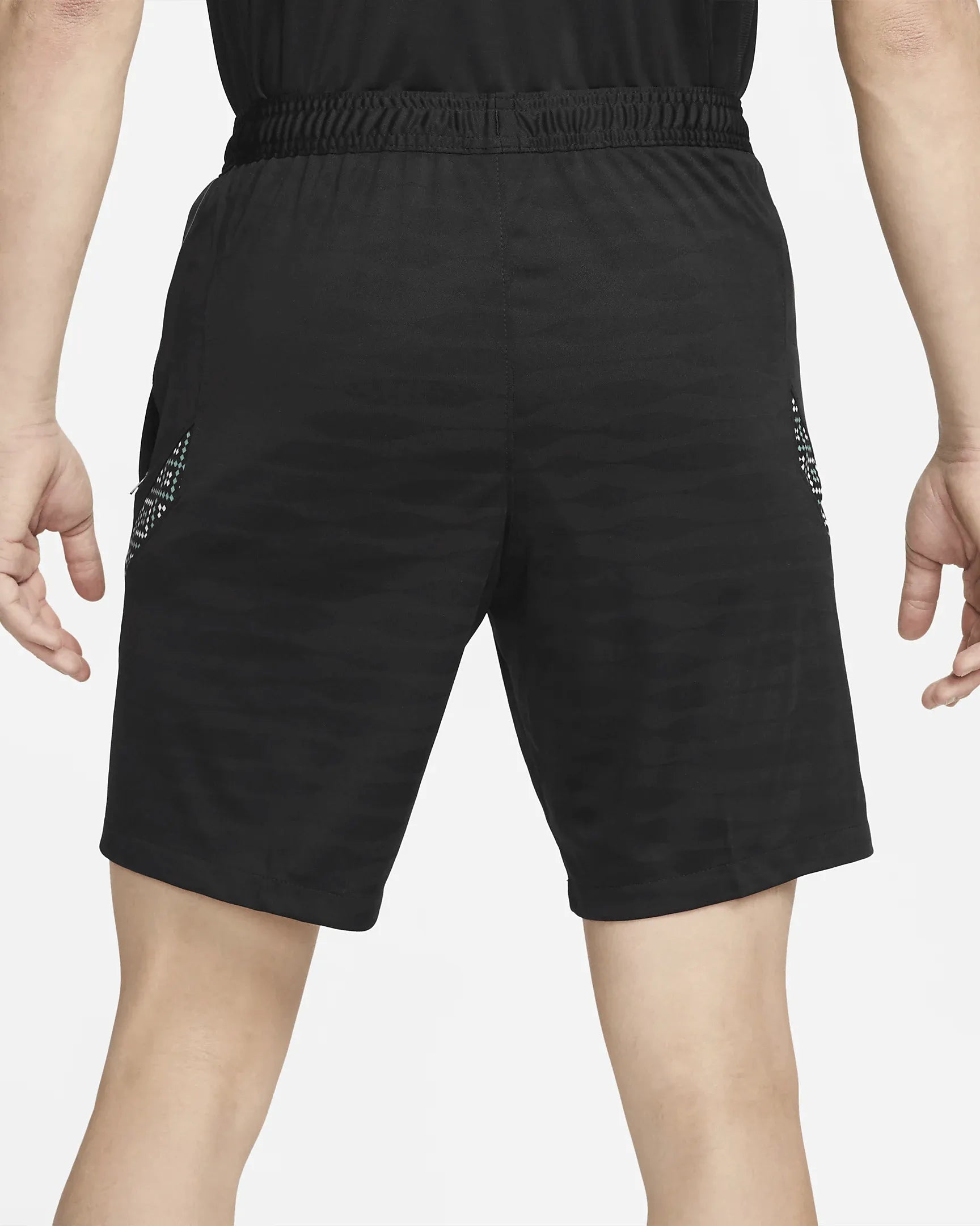 Nike 2021-22 Club America Strike Shorts - Black-Healing Jade (Back)