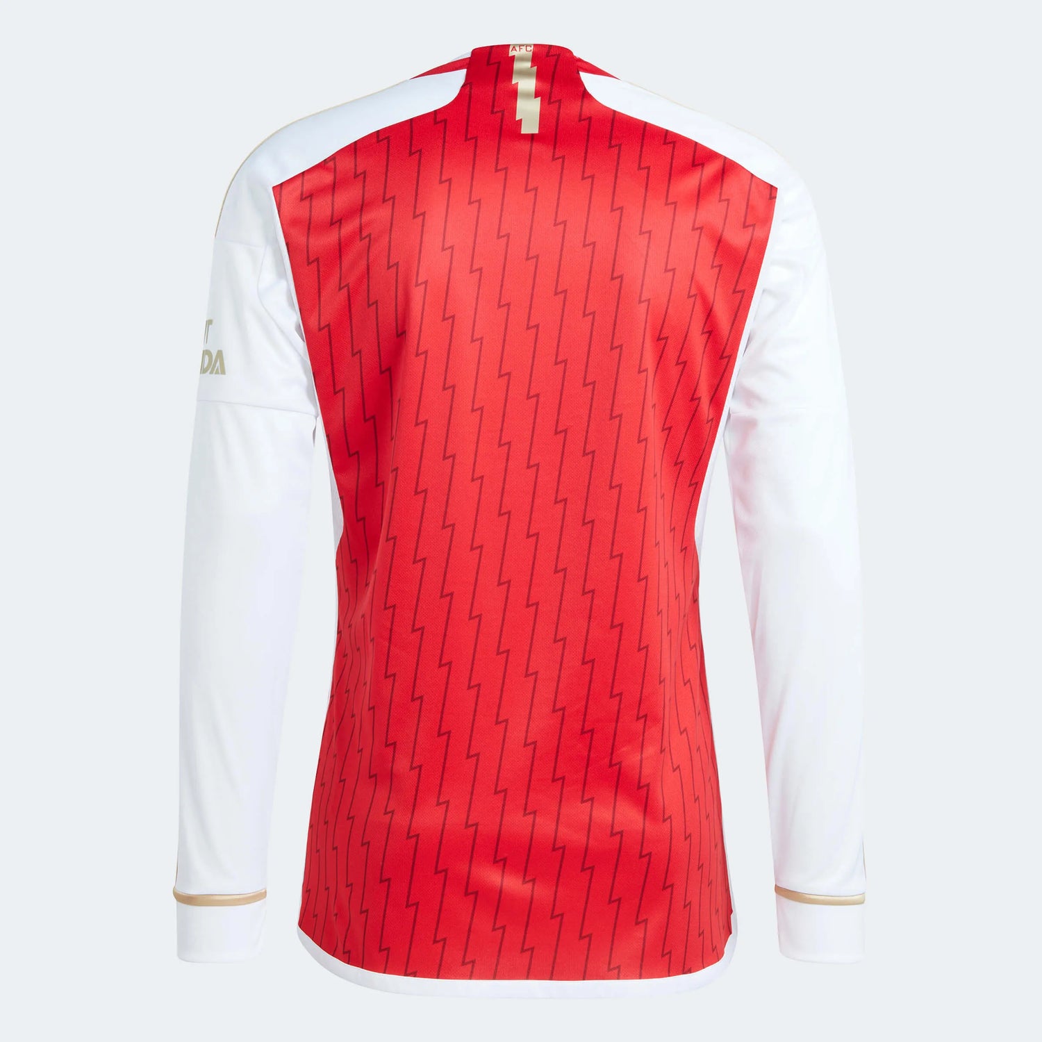 adidas 2023-24 Arsenal Men's Stadium Home Long-Sleeve Soccer