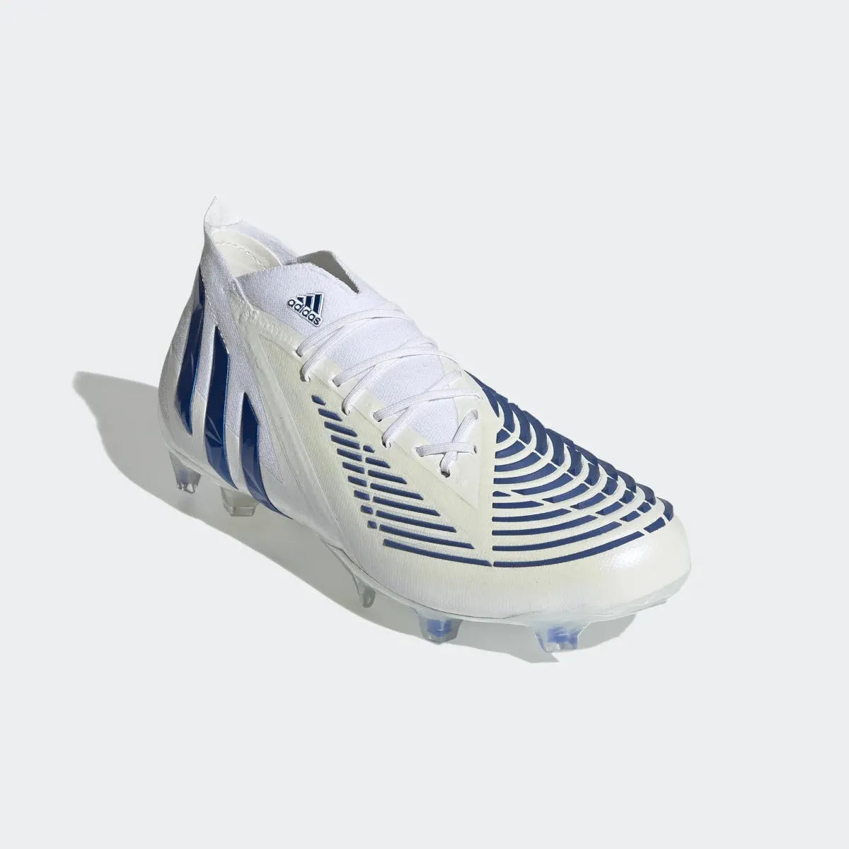 adidas Predator Edge .1 FG - White-Blue (Diagonal 1)