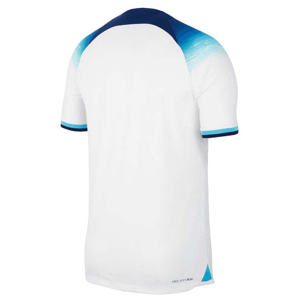 Nike 2022-23 England Authentic Home Jersey - White-Blue (Back)