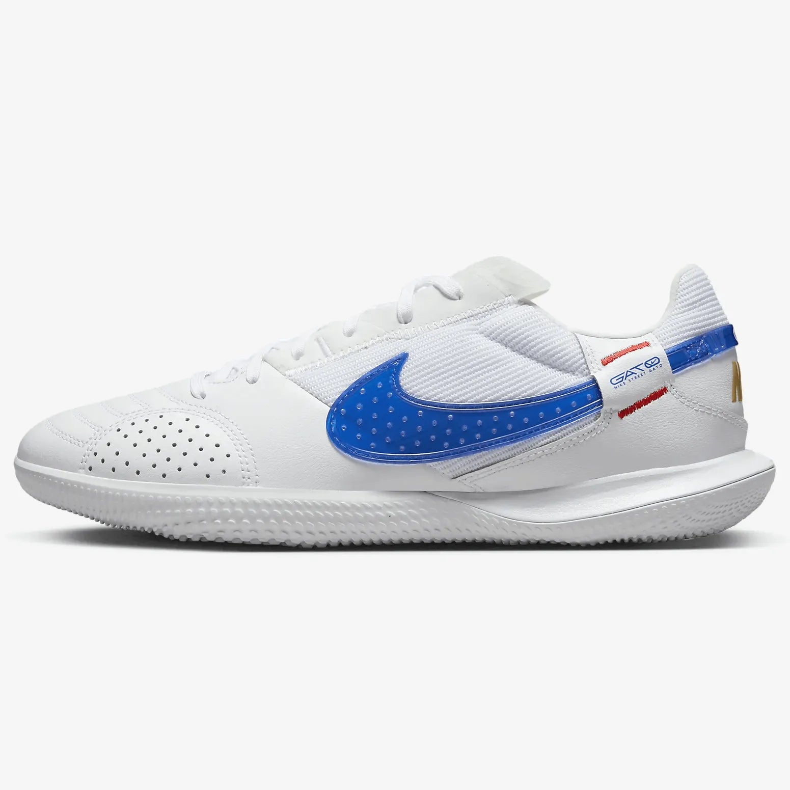 Nike Streetgato France Indoor - White-Game Royal (Side 1)