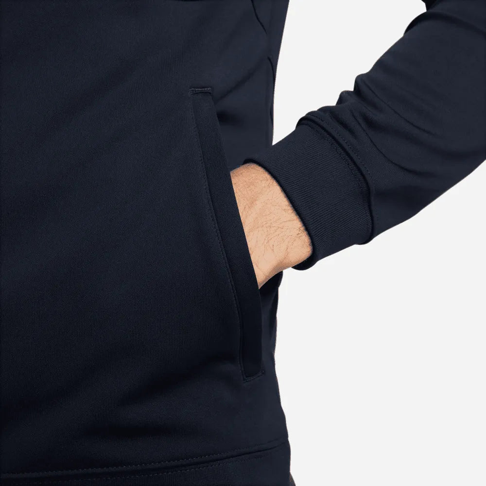 Nike 2022-23 FC Barcelona Academy Pro Anthem Jacket - Navy (Detail 4)