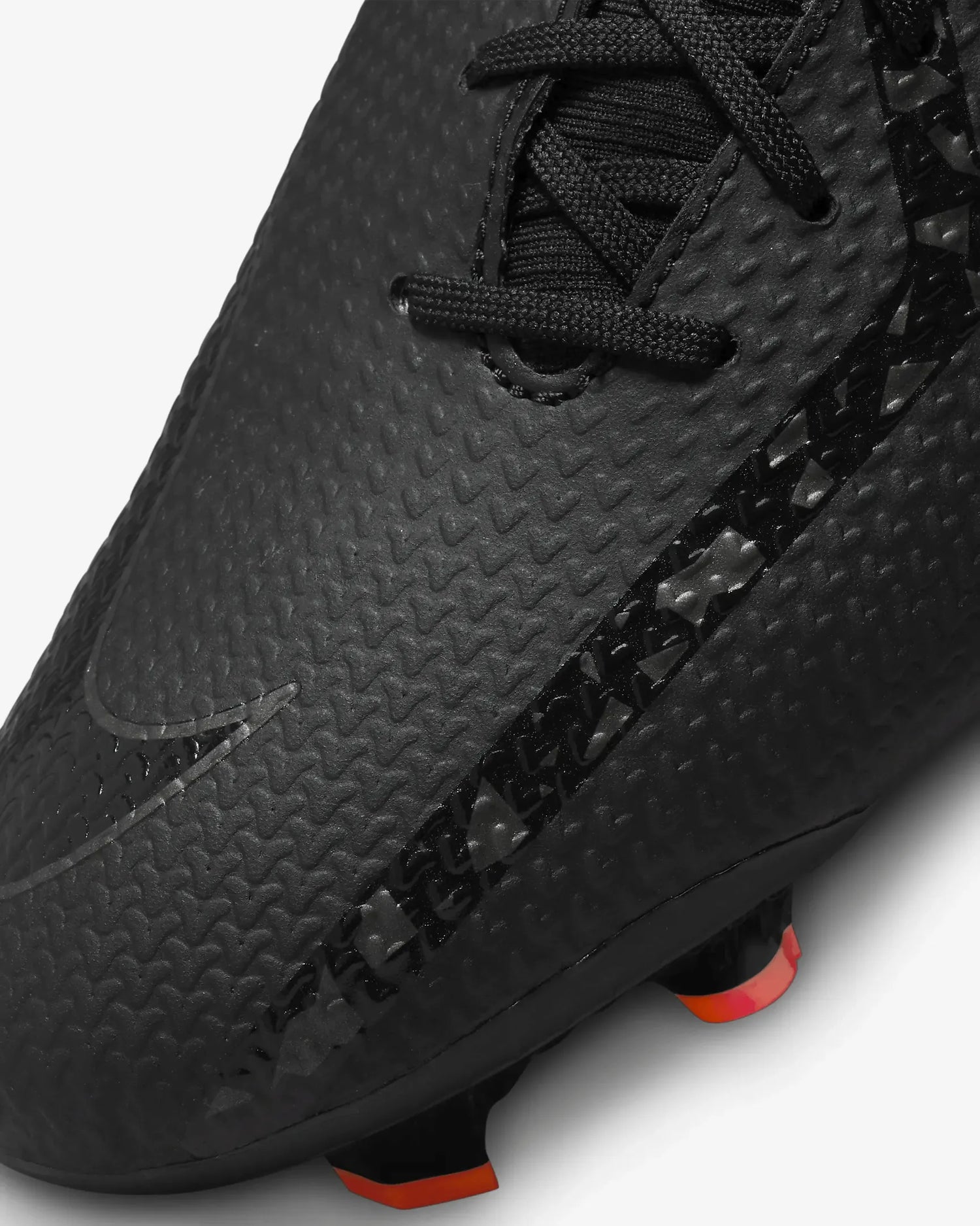 Nike Phantom GT2 Academy DF FG-MG - Black-Smoke Grey (Detail 2)