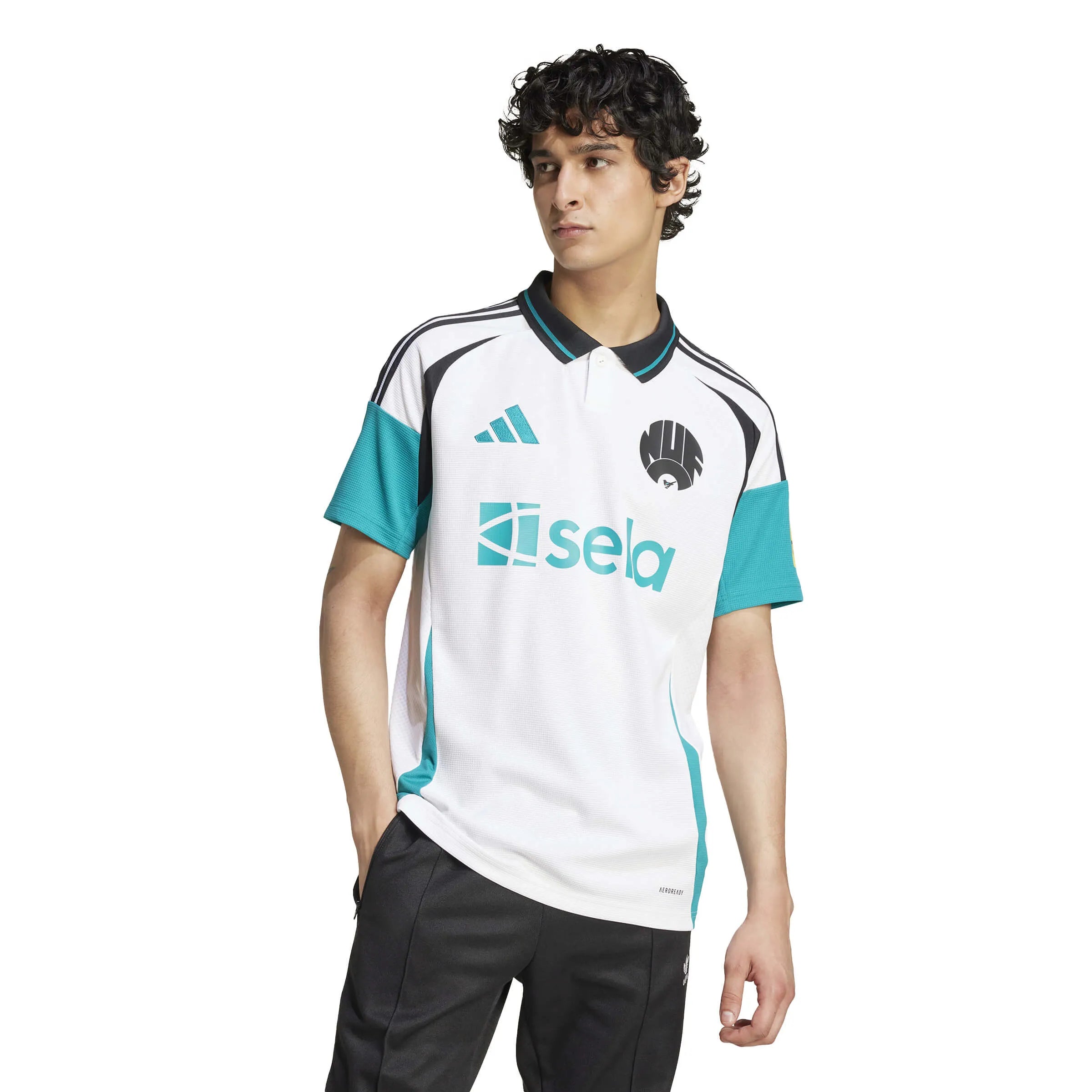 adidas 2024-25 Newcastle Men's Stadium Third Jersey (Model - Front)