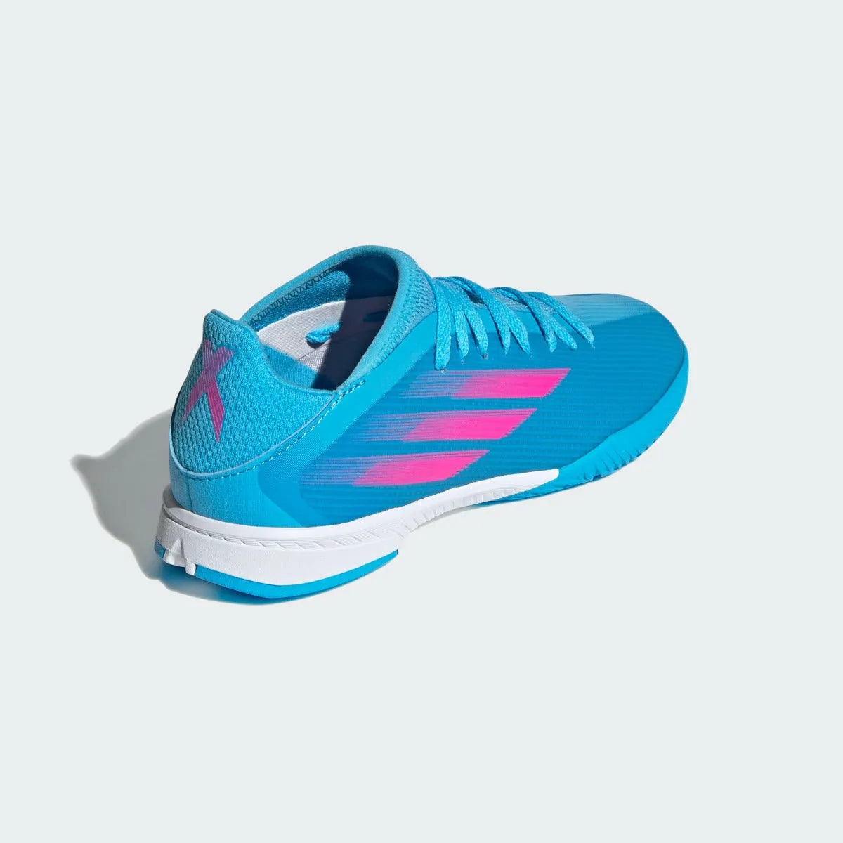 Adidas JR X Speedflow .3 IN - Sky Rush-Shock Pink (Diagonal 2)