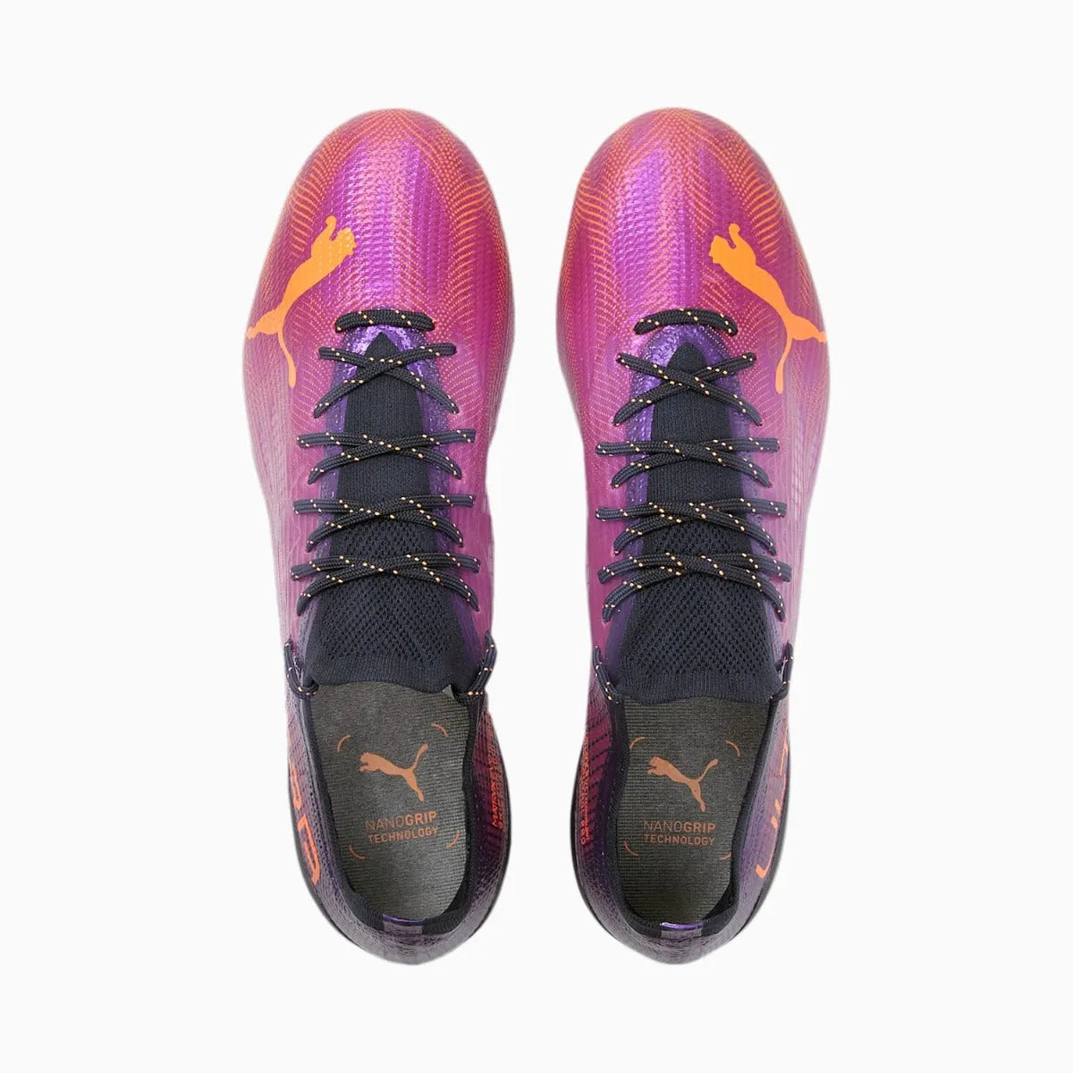 Puma Ultra 1.4 FG-AG - Fuchsia-Neon Citrus (Pair - Top)