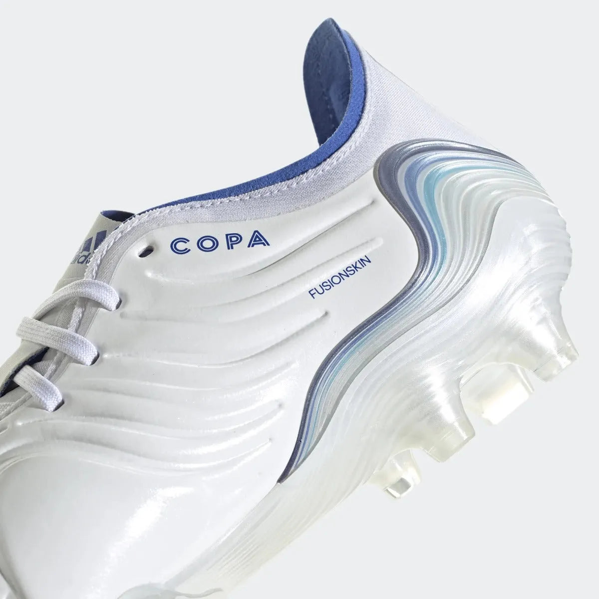 adidas Copa Sense .1 FG - White-Blue (Detail 2)