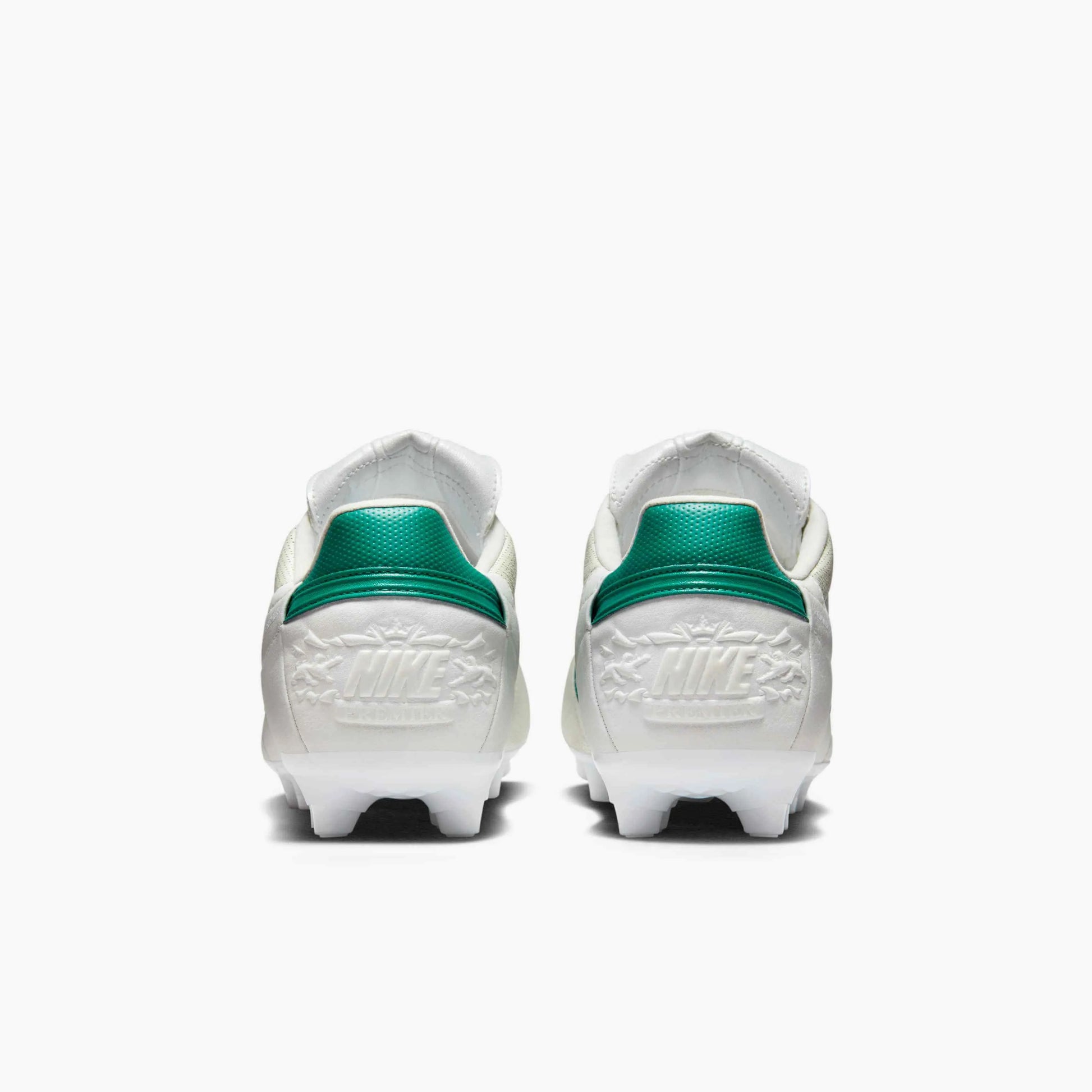 Nike Premier III FG Metallic Summit White-Mystic Green (Pair - Back)