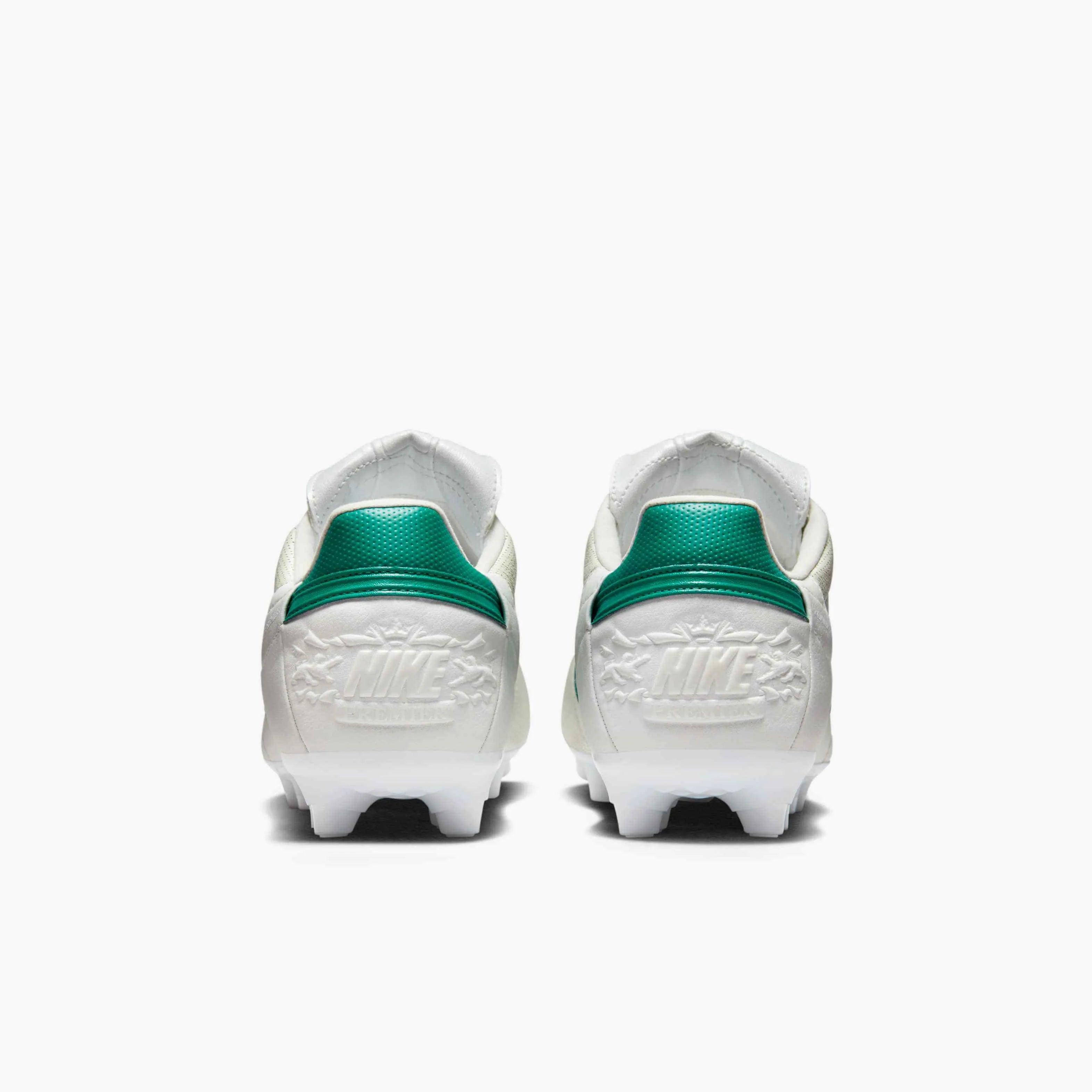 Nike Premier III FG Metallic Summit White-Mystic Green (Pair - Back)